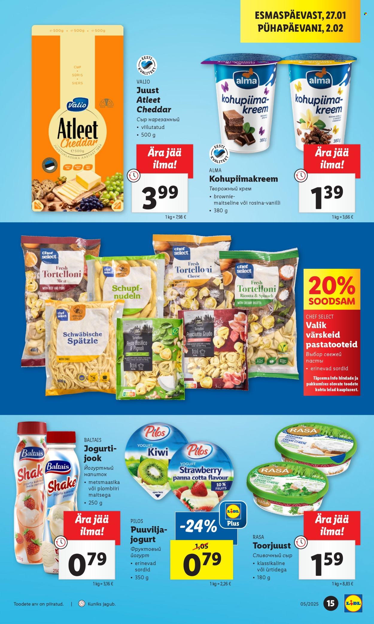 lidl - Lidl kliendileht - Kliendilehed (27.01 - 2.02.2025) - page: 15