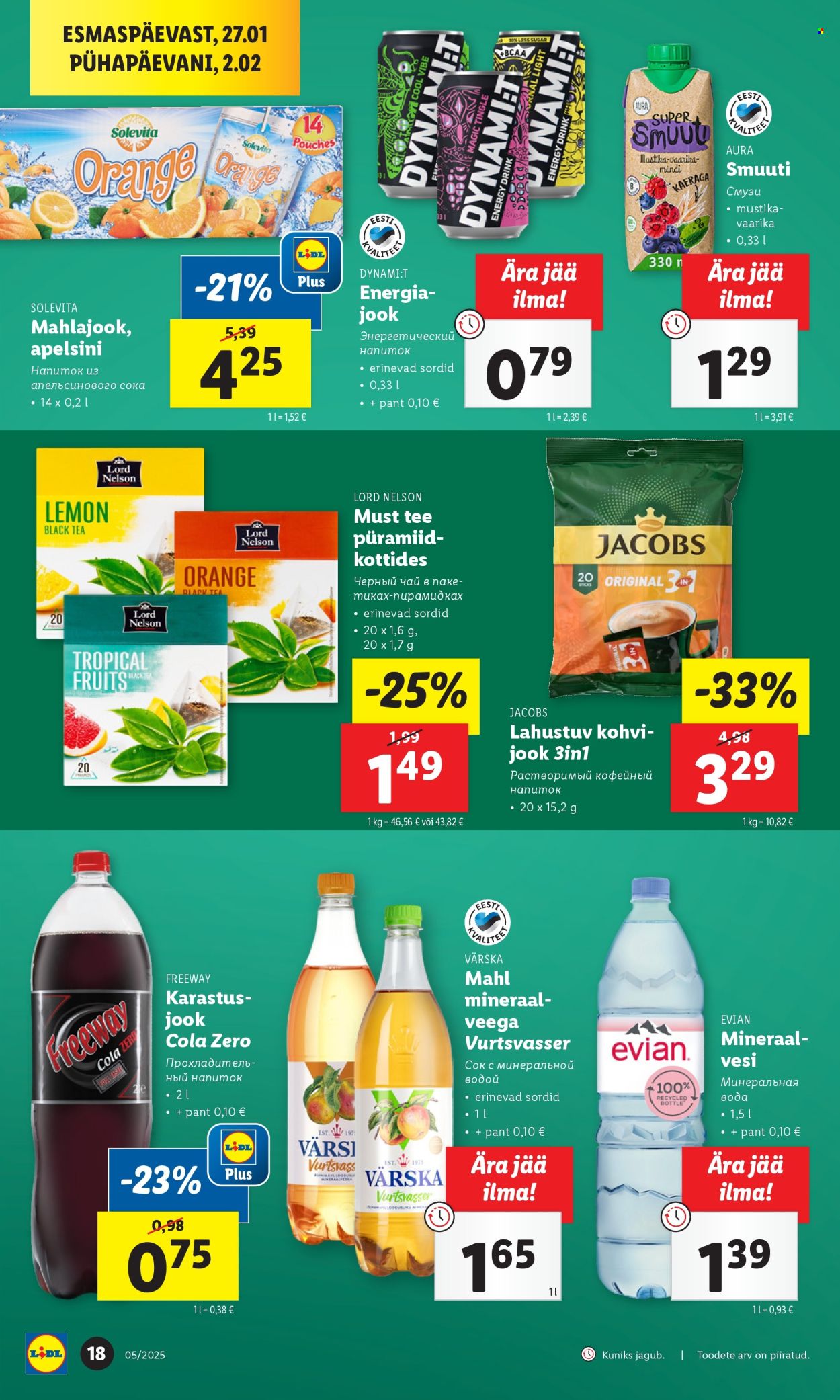 lidl - Lidl kliendileht - Kliendilehed (27.01 - 2.02.2025) - page: 18