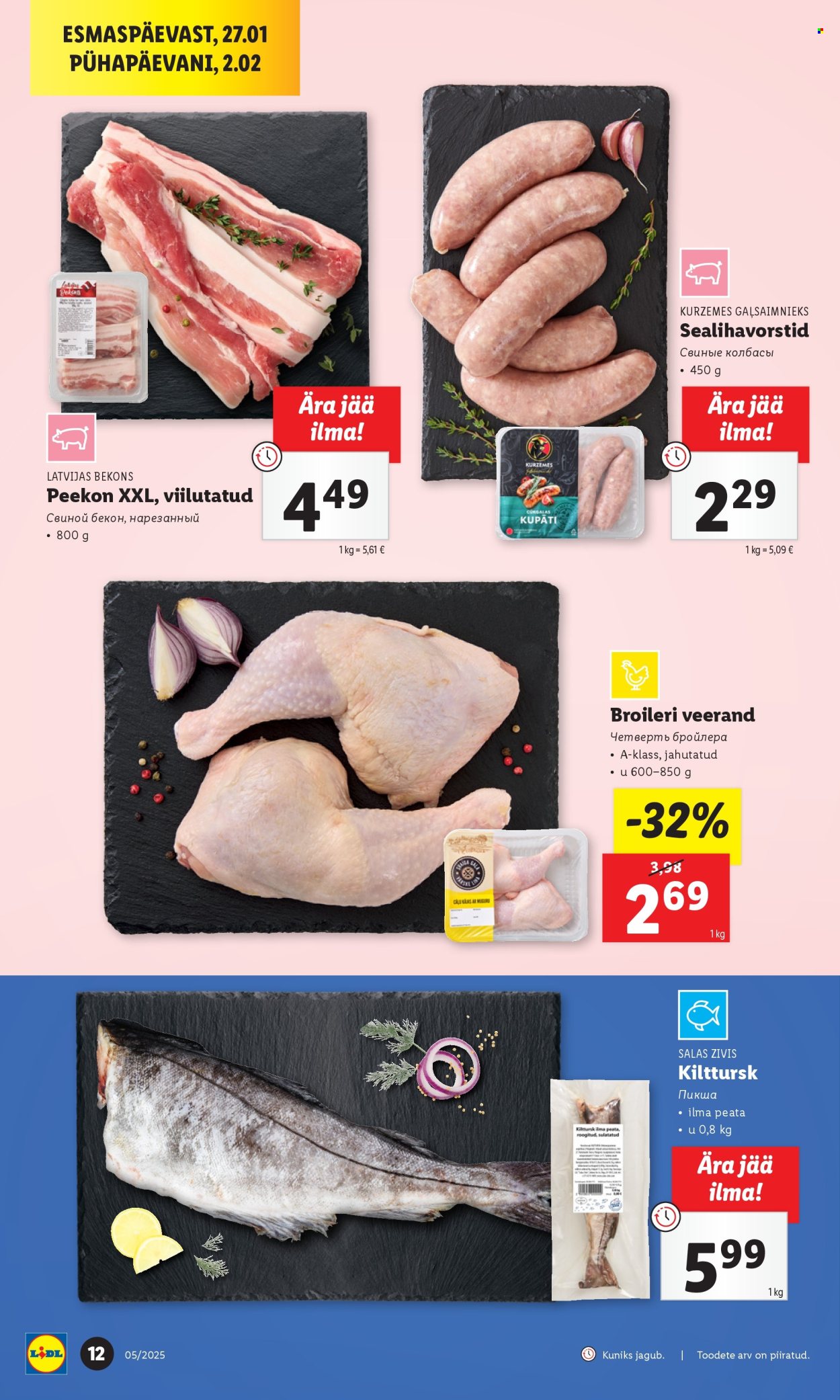 lidl - Lidl kliendileht - Kliendilehed (27.01 - 2.02.2025) - page: 12