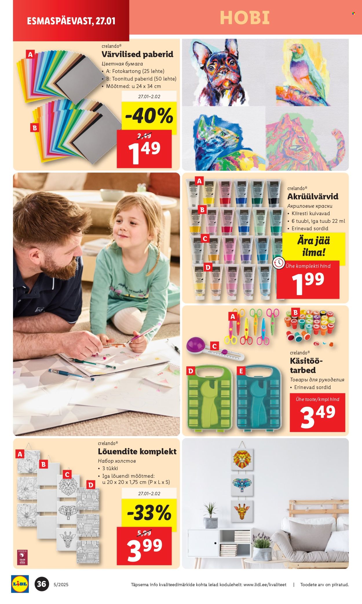 lidl - Lidl kliendileht - Kliendilehed (27.01 - 2.02.2025) - page: 36