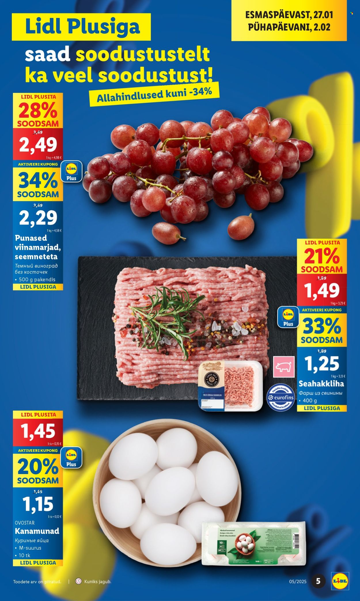 lidl - Lidl kliendileht - Kliendilehed (27.01 - 2.02.2025) - page: 5