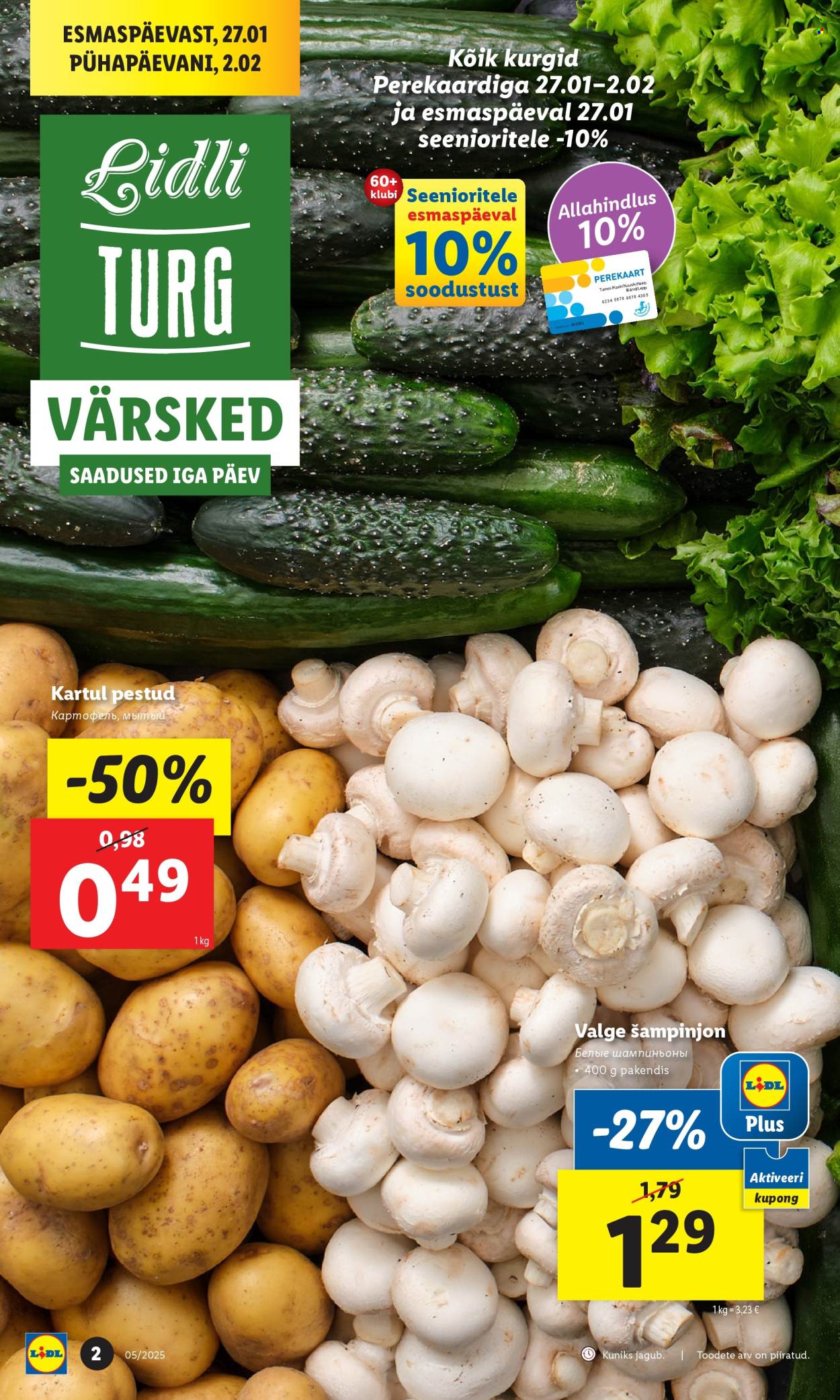 lidl - Lidl kliendileht - Kliendilehed (27.01 - 2.02.2025) - page: 2