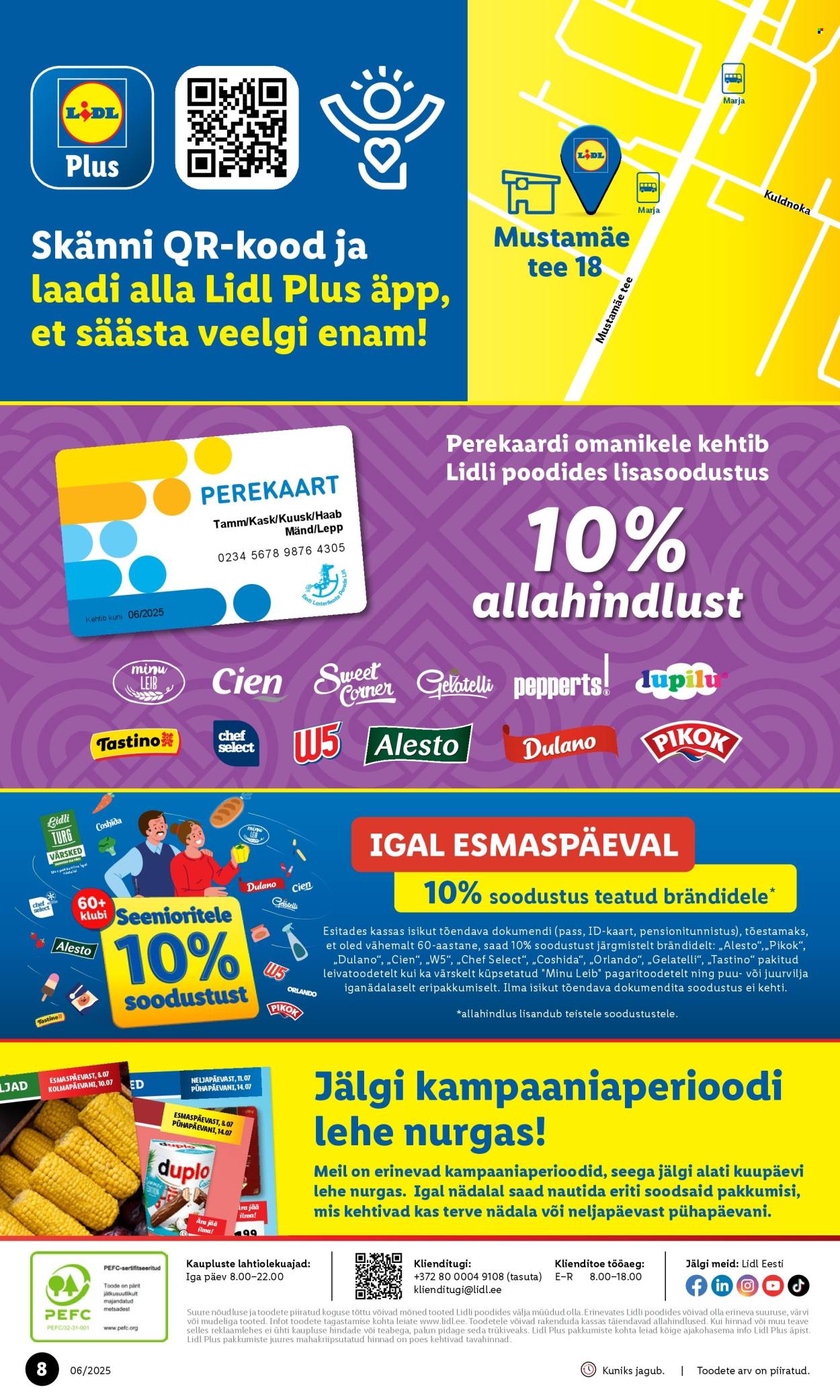 lidl - Lidl kliendileht - Tallinn,Mustamäe tee (3.02 - 9.02.2025) - page: 8