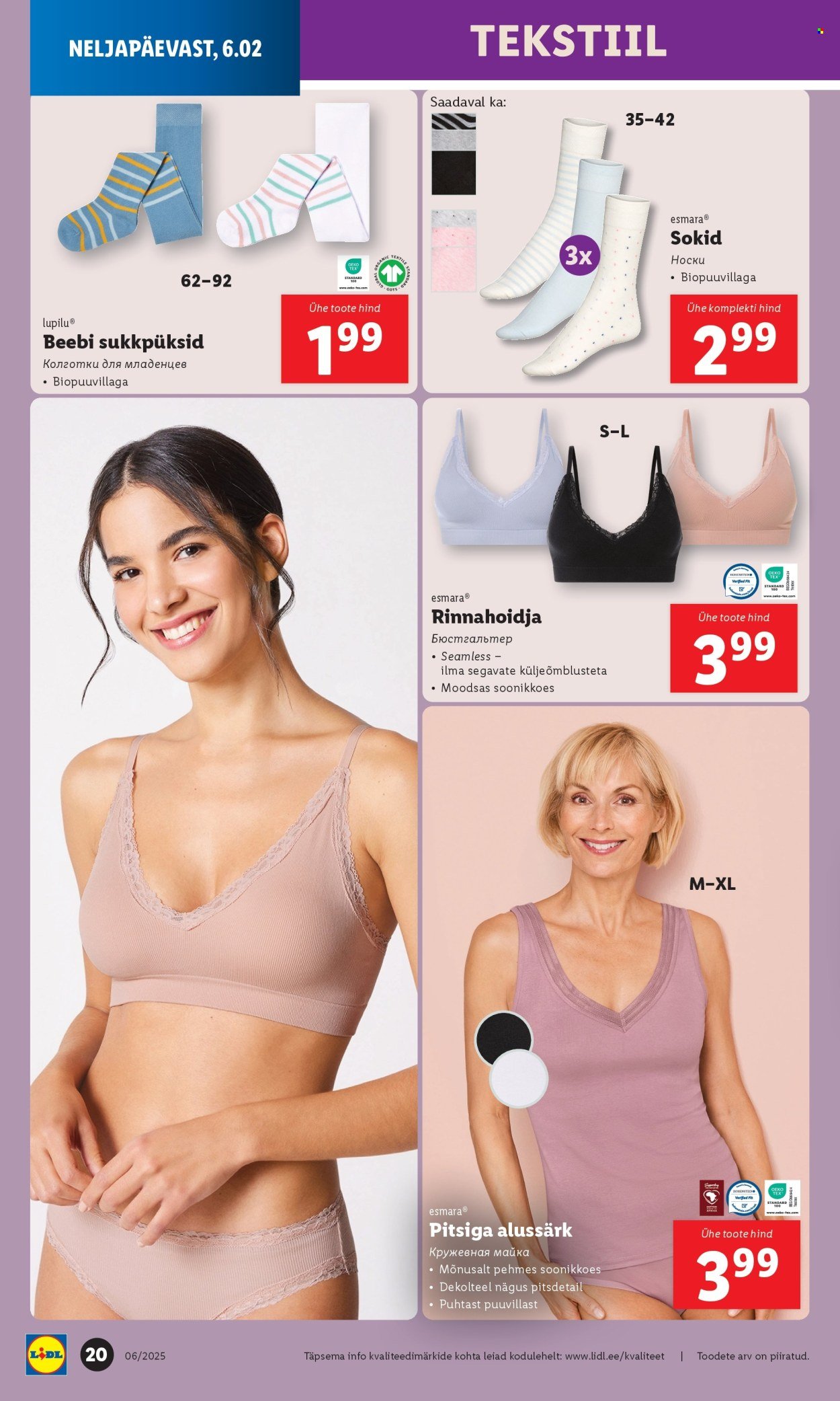 lidl - Lidl kliendileht - Tööstuskaupade pakkumised (3.02 - 9.02.2025) - page: 20