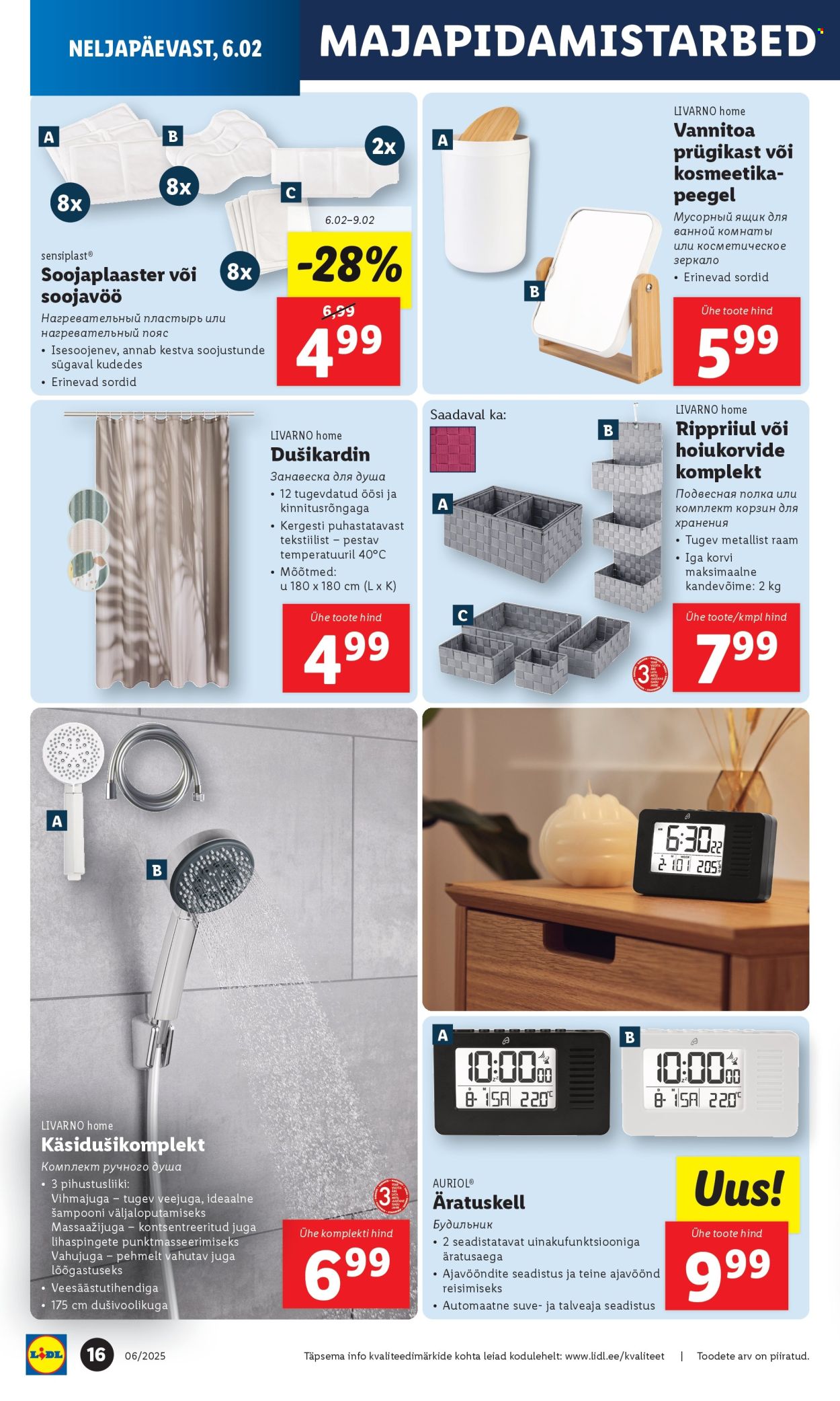 lidl - Lidl kliendileht - Tööstuskaupade pakkumised (3.02 - 9.02.2025) - page: 16