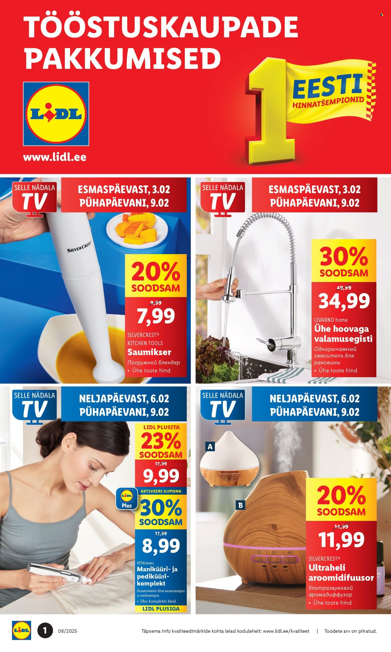 lidl - Lidl kliendileht - Tööstuskaupade pakkumised (3.02 - 9.02.2025)