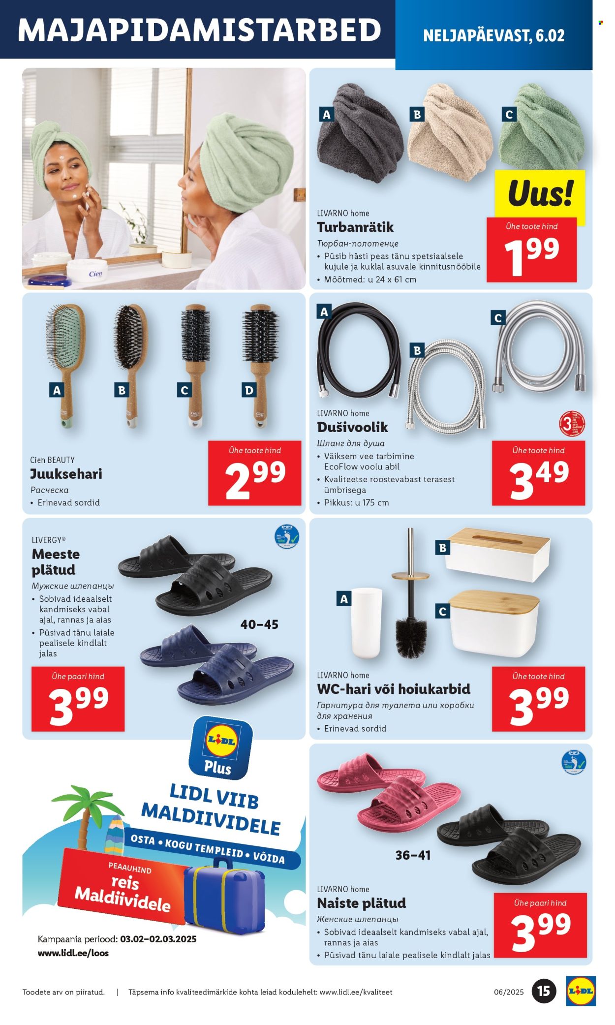 lidl - Lidl kliendileht - Tööstuskaupade pakkumised (3.02 - 9.02.2025) - page: 15