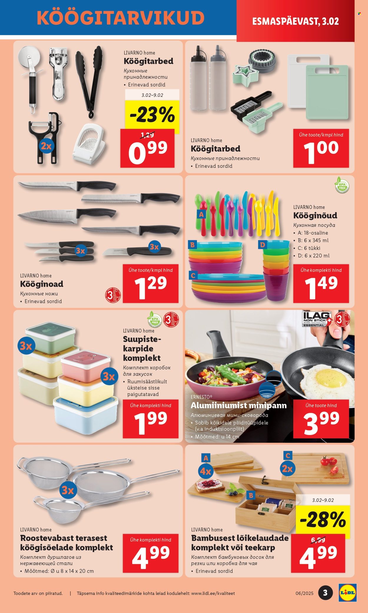 lidl - Lidl kliendileht - Tööstuskaupade pakkumised (3.02 - 9.02.2025) - page: 3