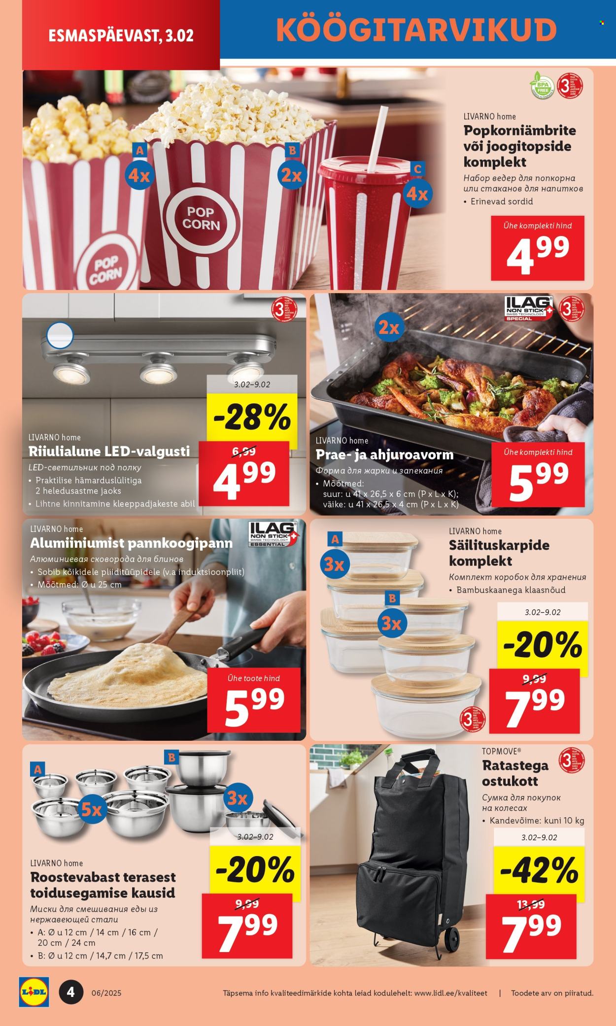 lidl - Lidl kliendileht - Tööstuskaupade pakkumised (3.02 - 9.02.2025) - page: 4