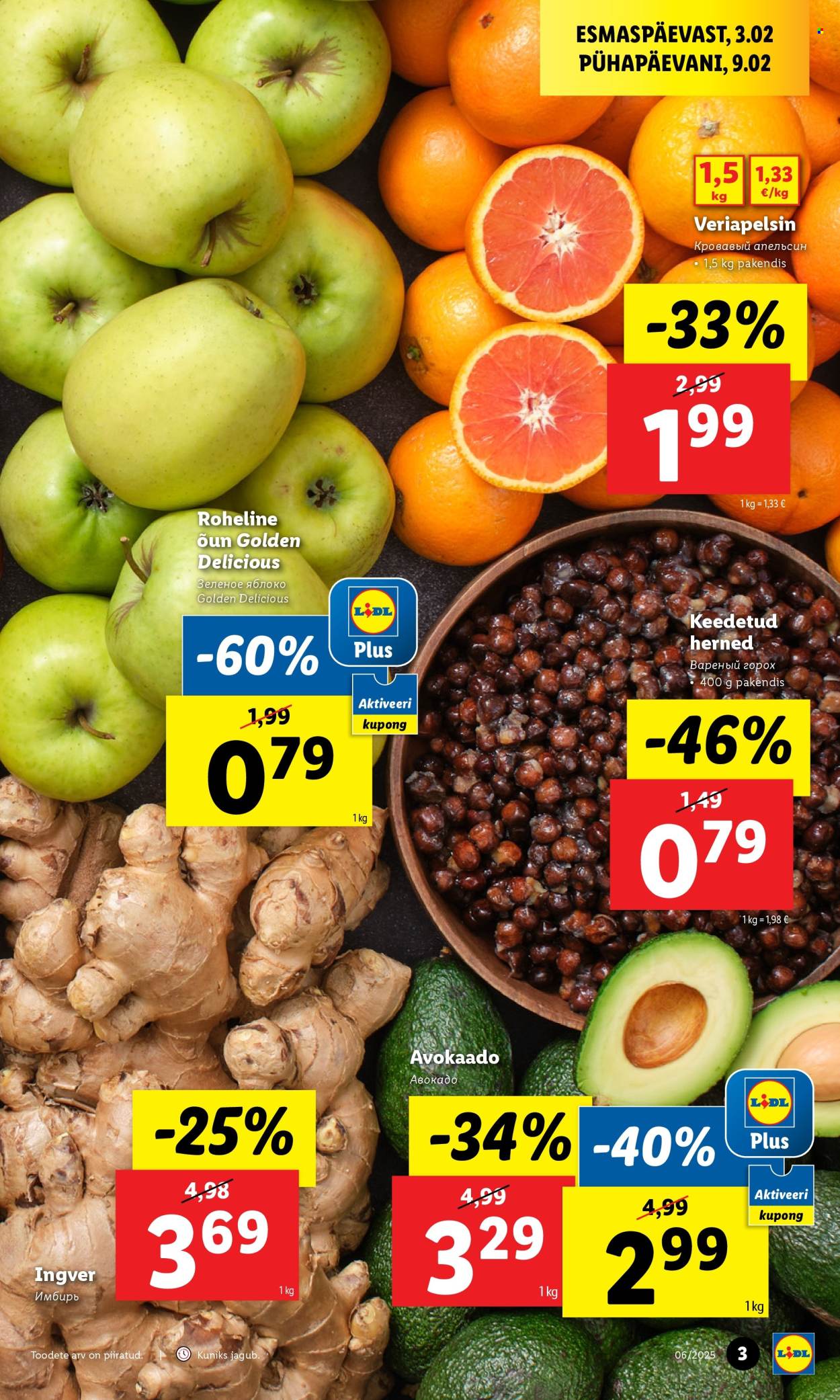 lidl - Lidl kliendileht - Kliendilehed (3.02 - 9.02.2025) - page: 3