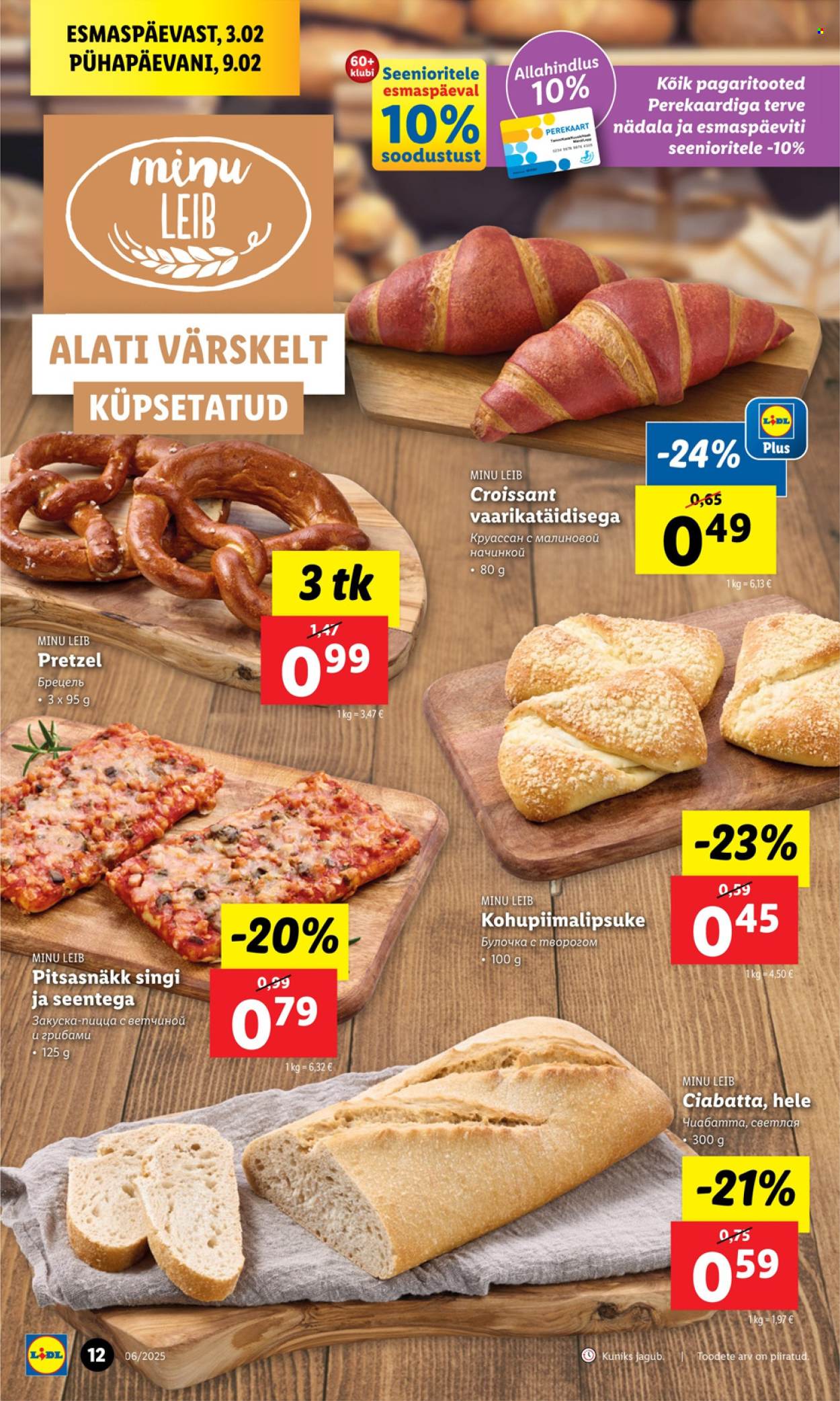 lidl - Lidl kliendileht - Kliendilehed (3.02 - 9.02.2025) - page: 12