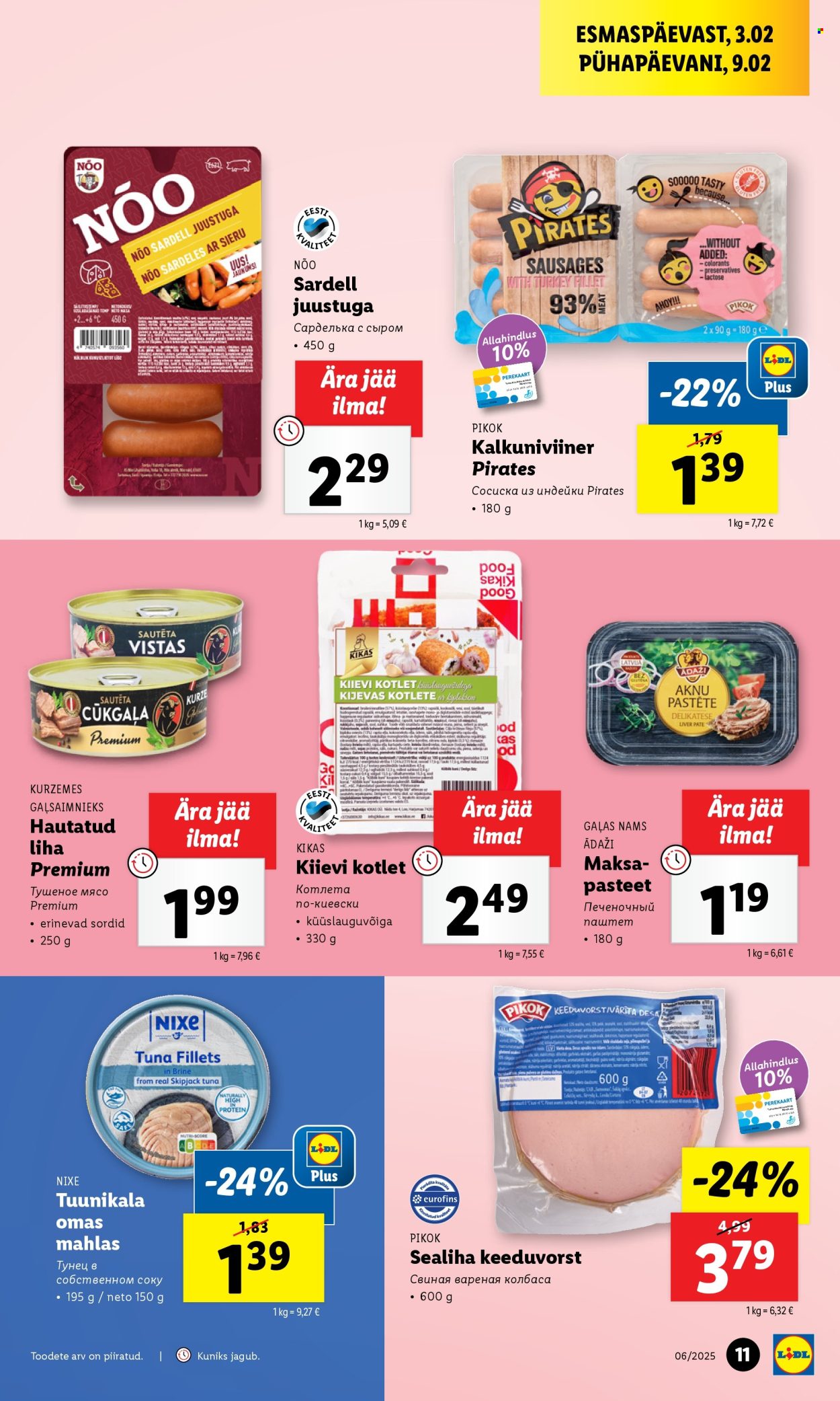 lidl - Lidl kliendileht - Kliendilehed (3.02 - 9.02.2025) - page: 11