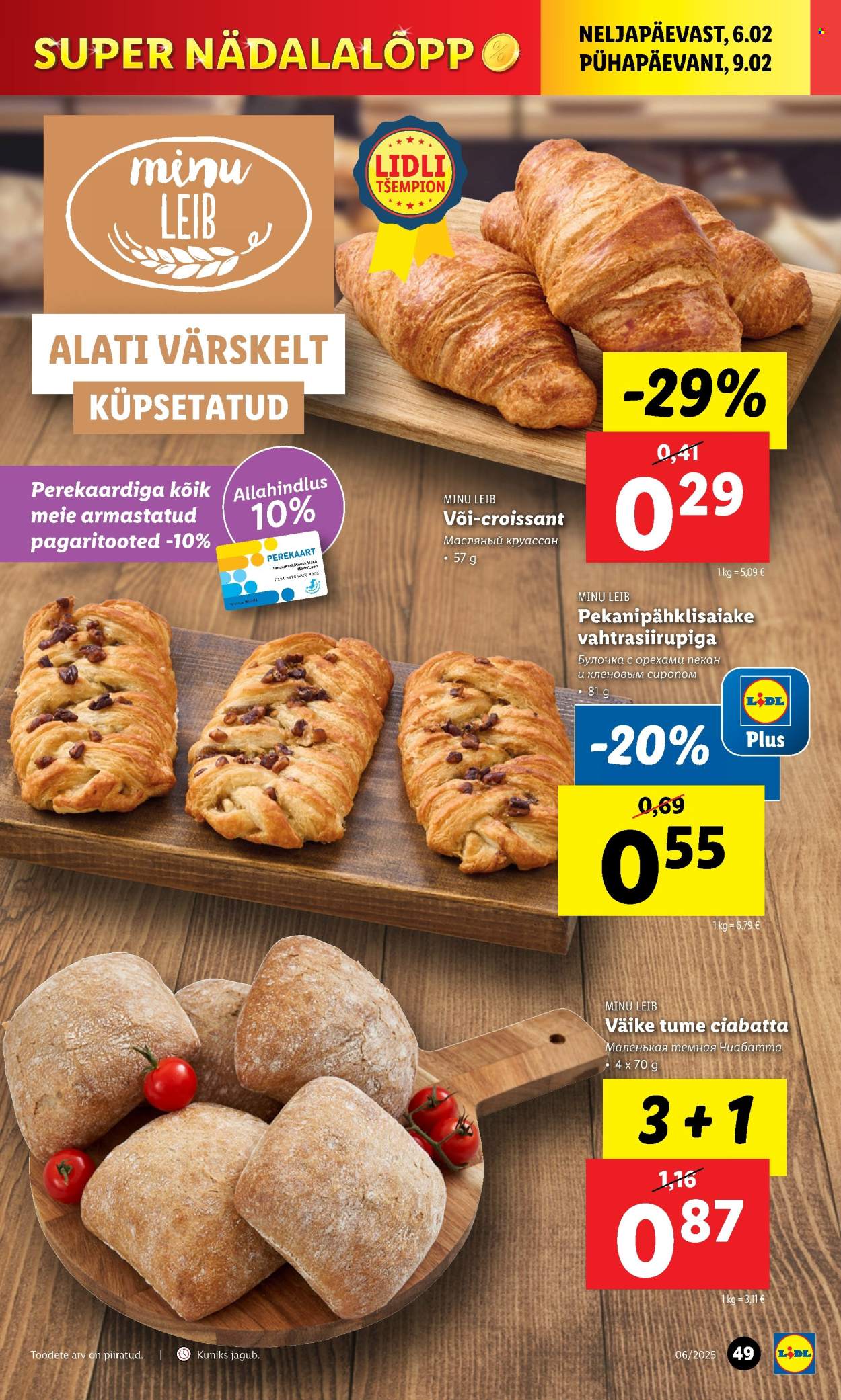 lidl - Lidl kliendileht - Kliendilehed (3.02 - 9.02.2025) - page: 49