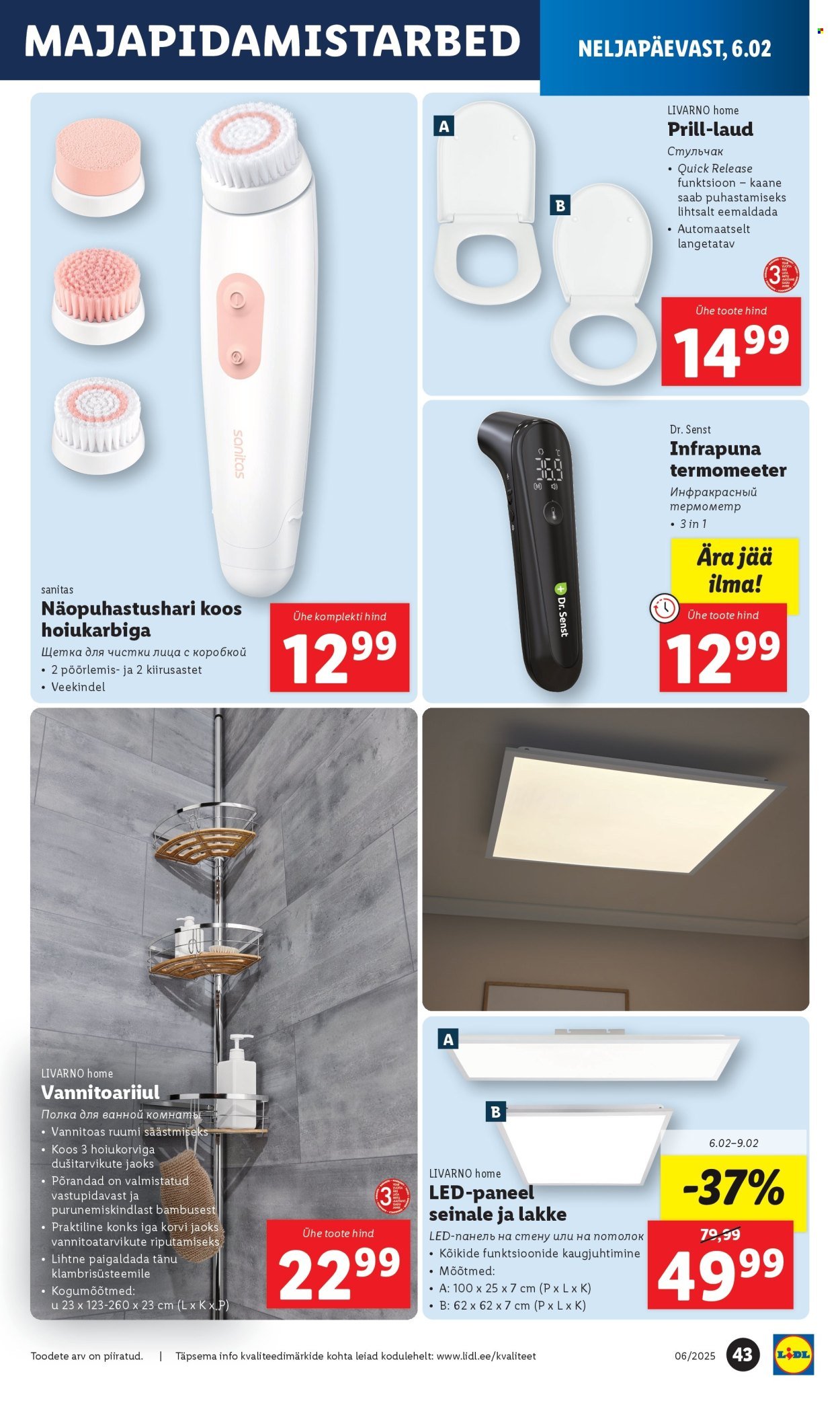 lidl - Lidl kliendileht - Kliendilehed (3.02 - 9.02.2025) - page: 43