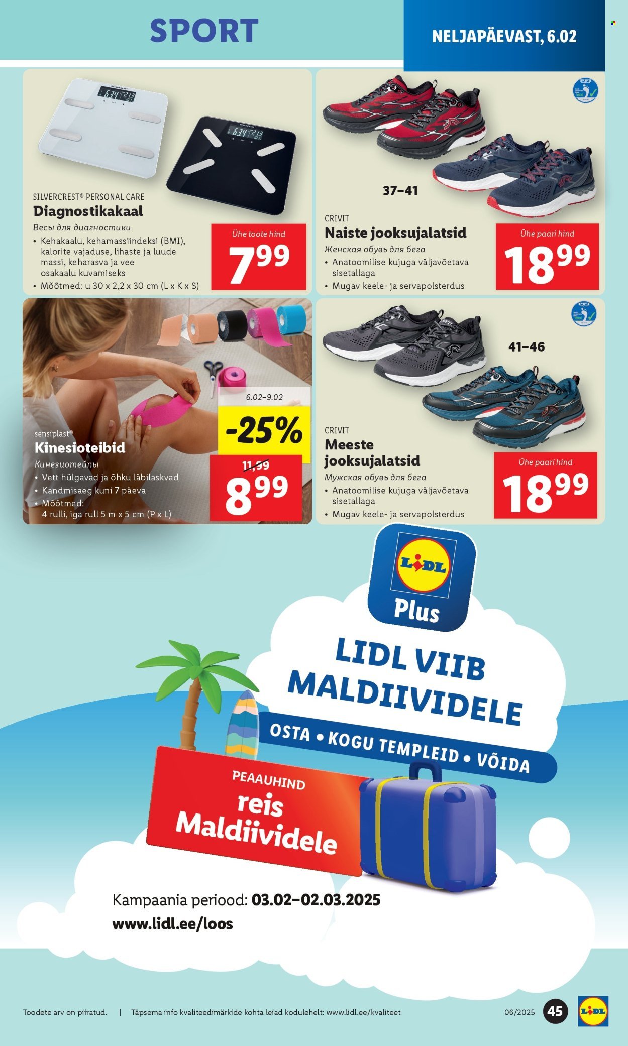 lidl - Lidl kliendileht - Kliendilehed (3.02 - 9.02.2025) - page: 45