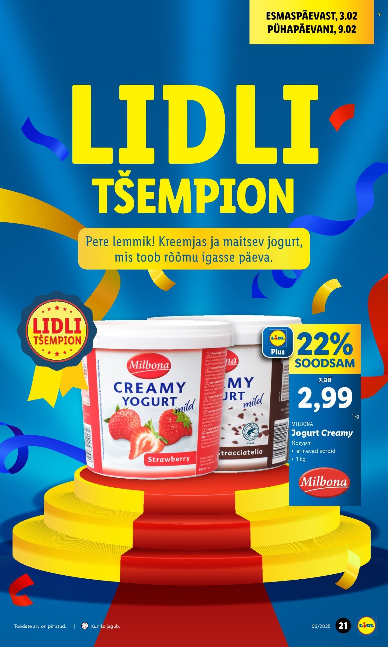 lidl - Lidl kliendileht - Kliendilehed (3.02 - 9.02.2025) - page: 21