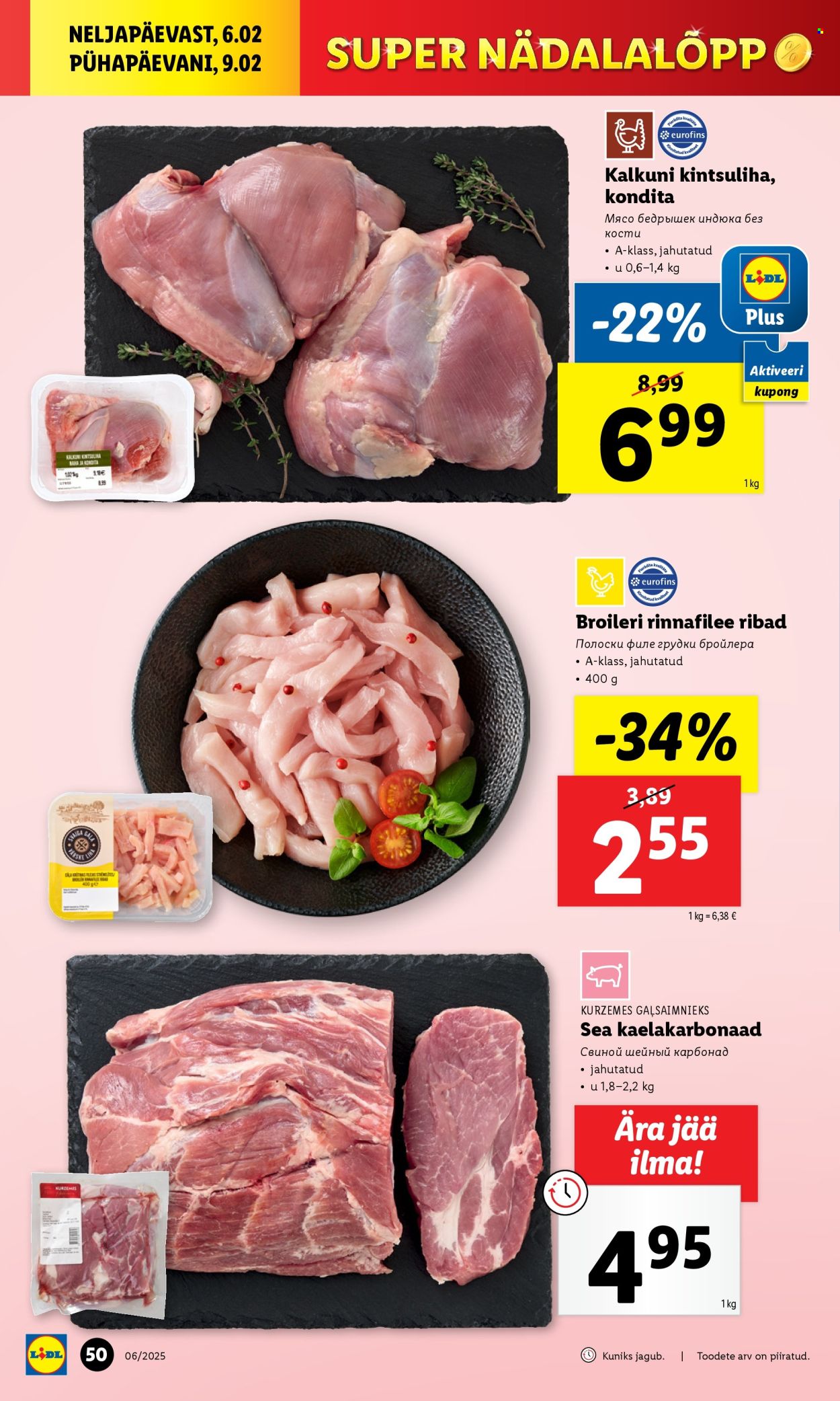 lidl - Lidl kliendileht - Kliendilehed (3.02 - 9.02.2025) - page: 50