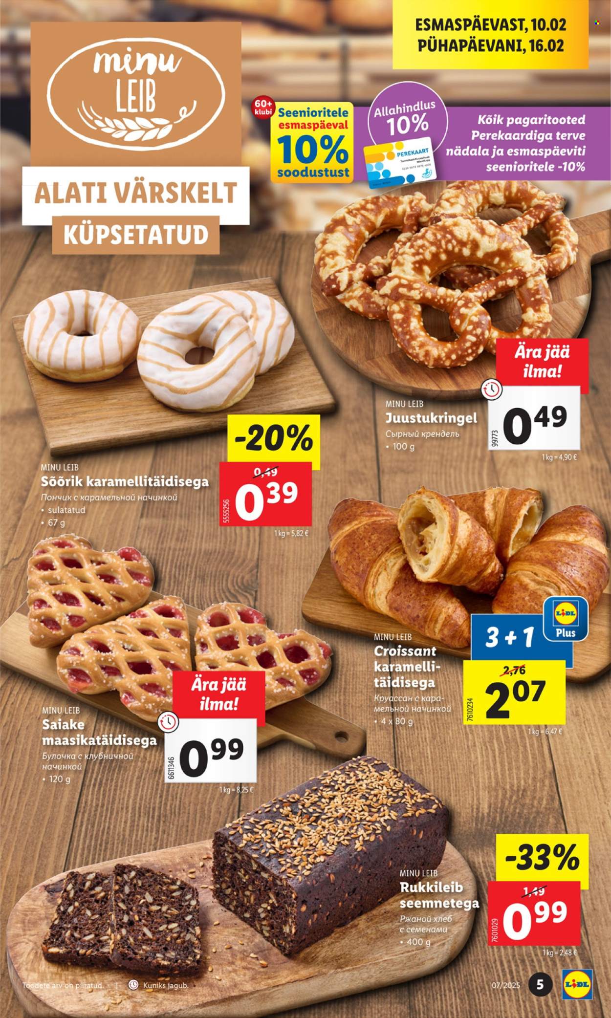 lidl - Lidl kliendileht - Kliendileht (10.02 - 16.02.2025) - page: 5