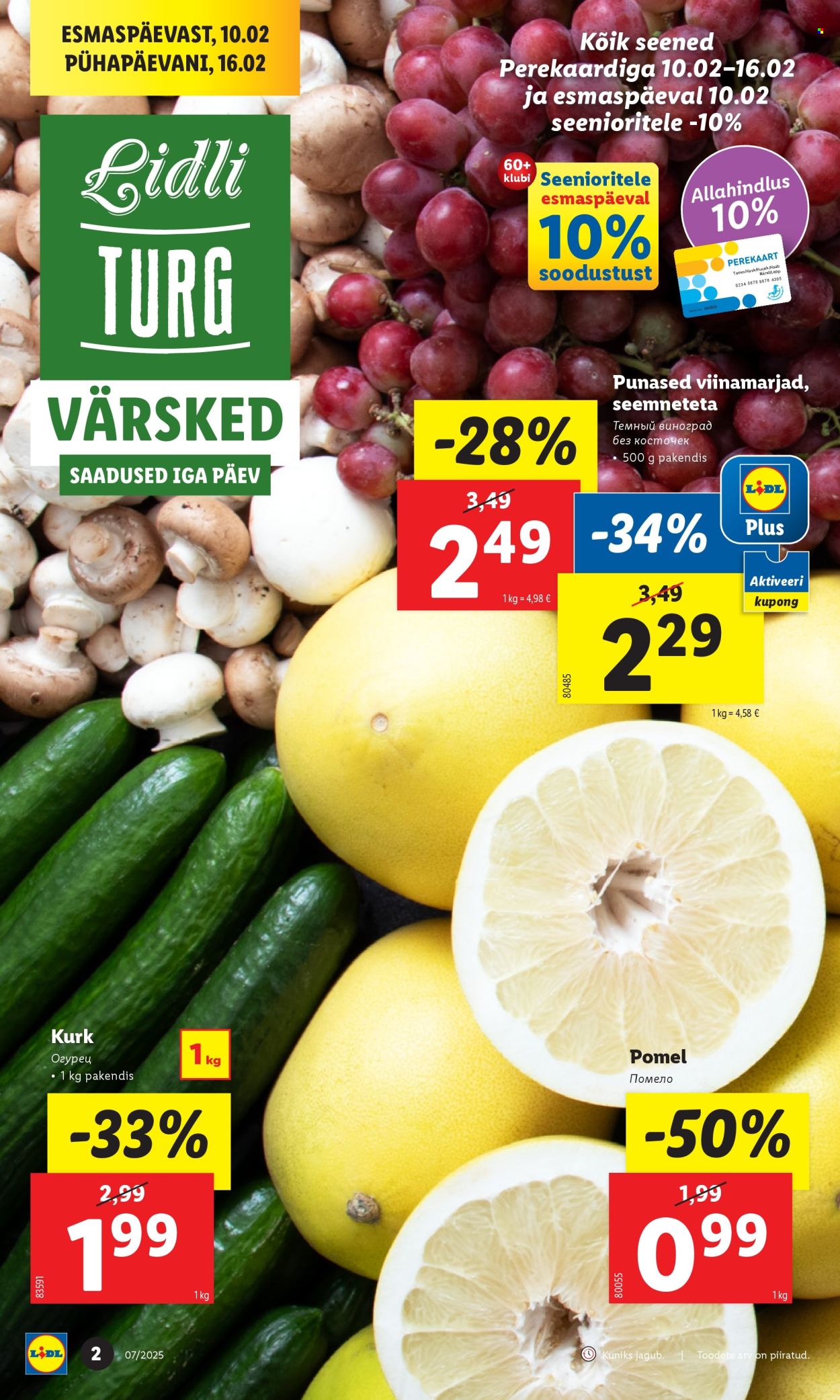 lidl - Lidl kliendileht - Kliendileht (10.02 - 16.02.2025) - page: 2