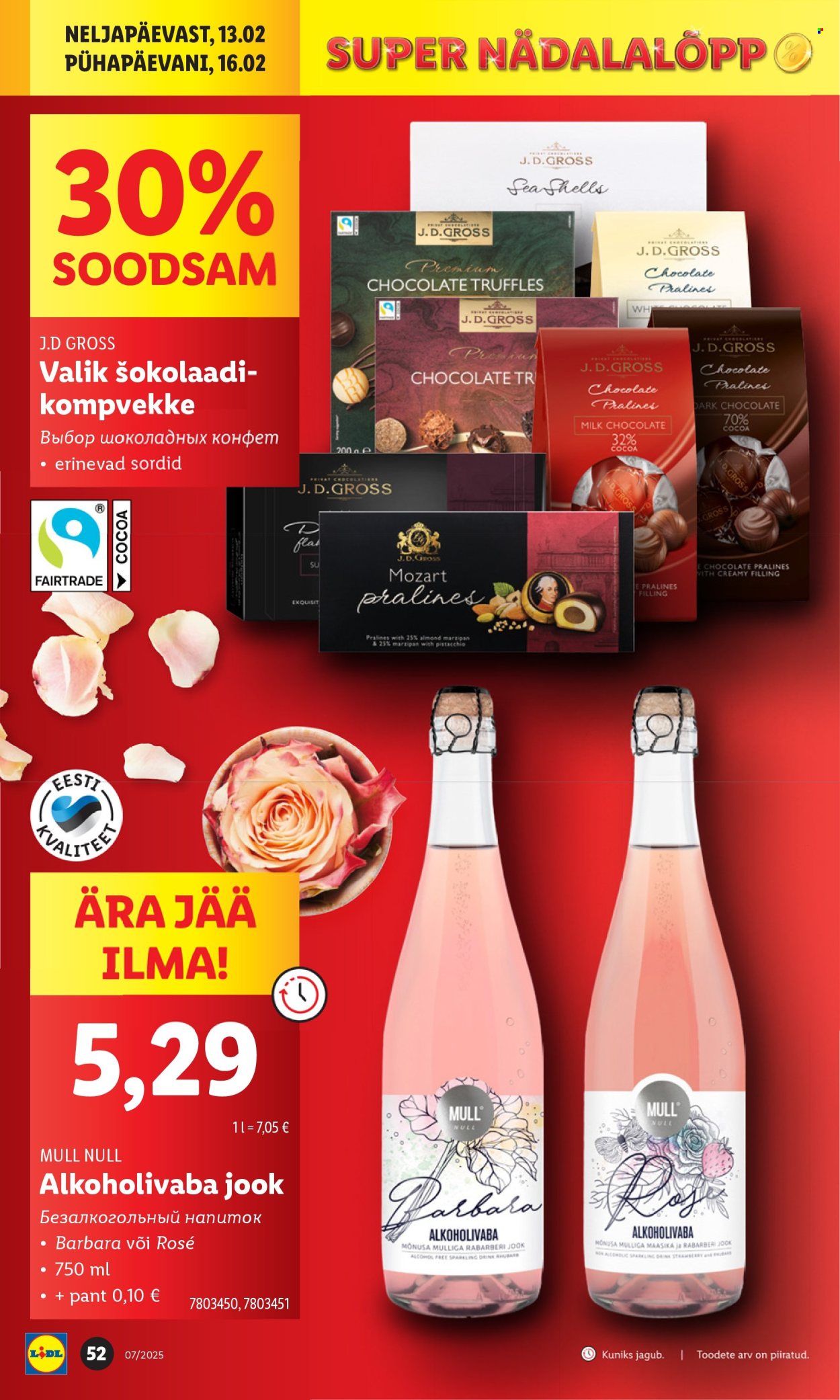 lidl - Lidl kliendileht - Kliendileht (10.02 - 16.02.2025) - page: 52