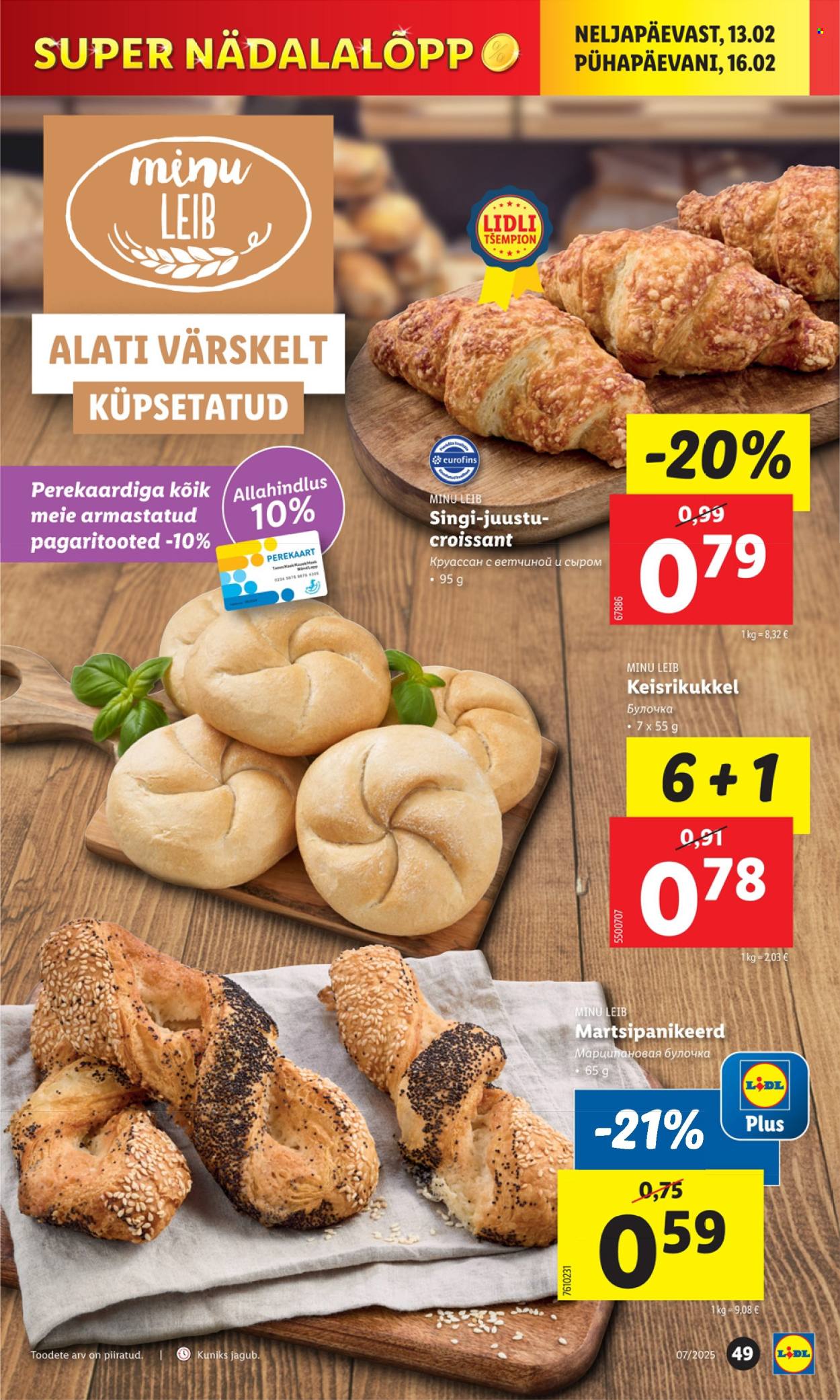 lidl - Lidl kliendileht - Kliendileht (10.02 - 16.02.2025) - page: 49