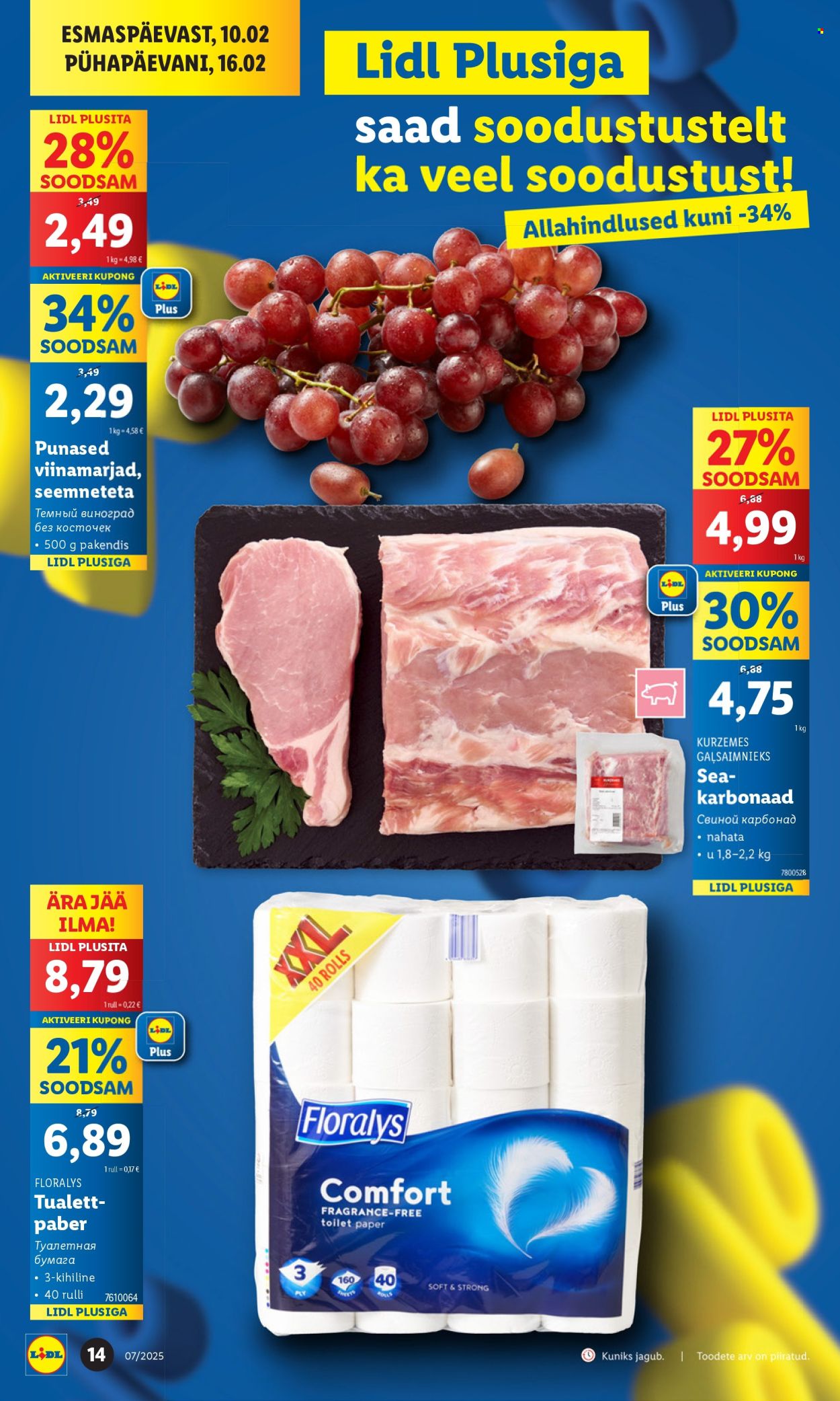 lidl - Lidl kliendileht - Kliendileht (10.02 - 16.02.2025) - page: 14