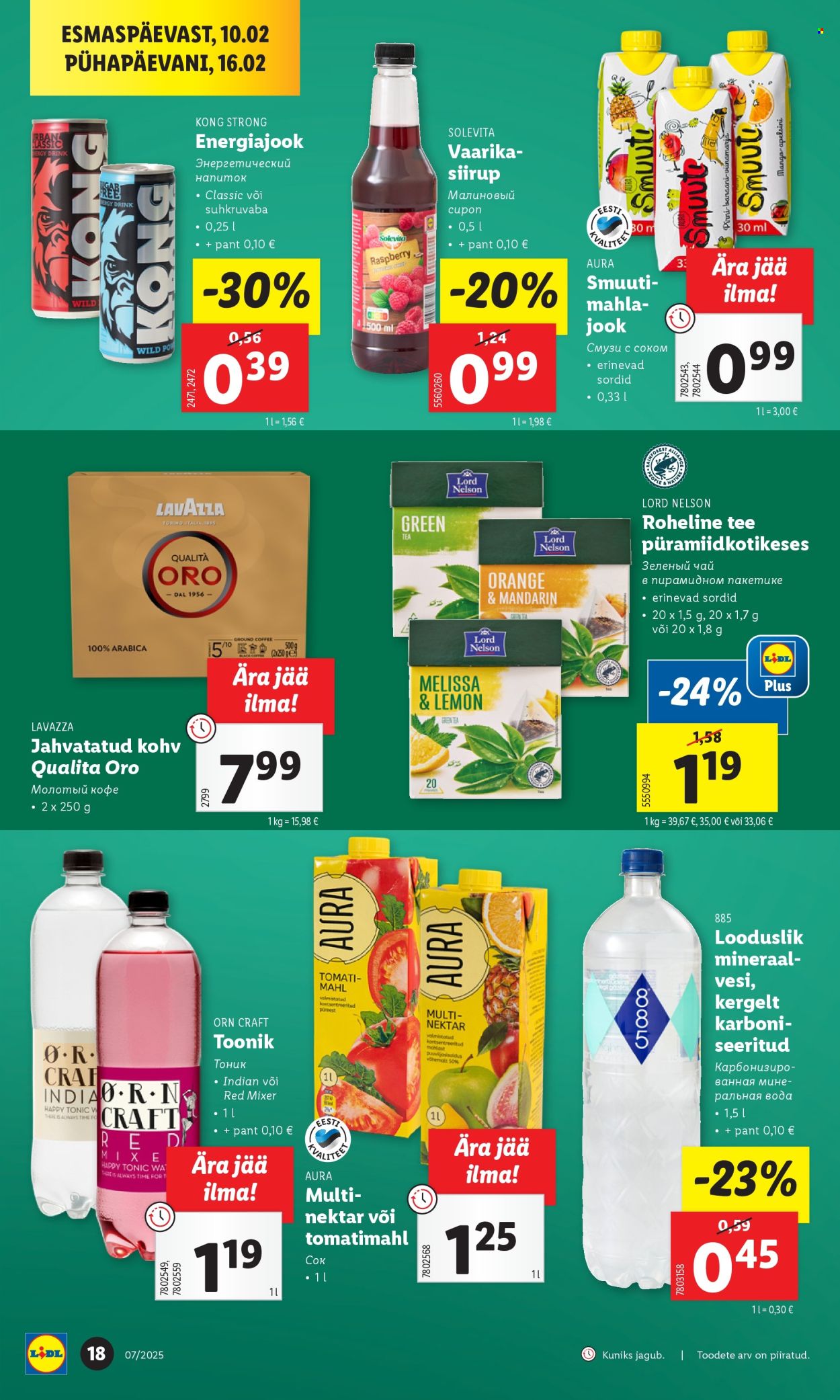 lidl - Lidl kliendileht - Kliendileht (10.02 - 16.02.2025) - page: 18