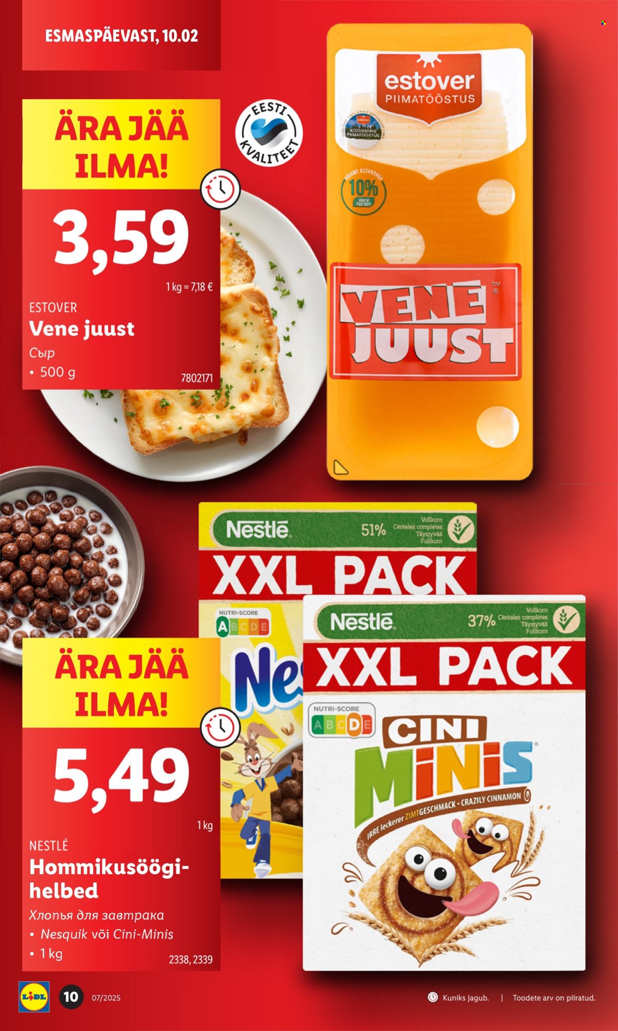 lidl - Lidl kliendileht - Kliendileht (10.02 - 16.02.2025) - page: 10