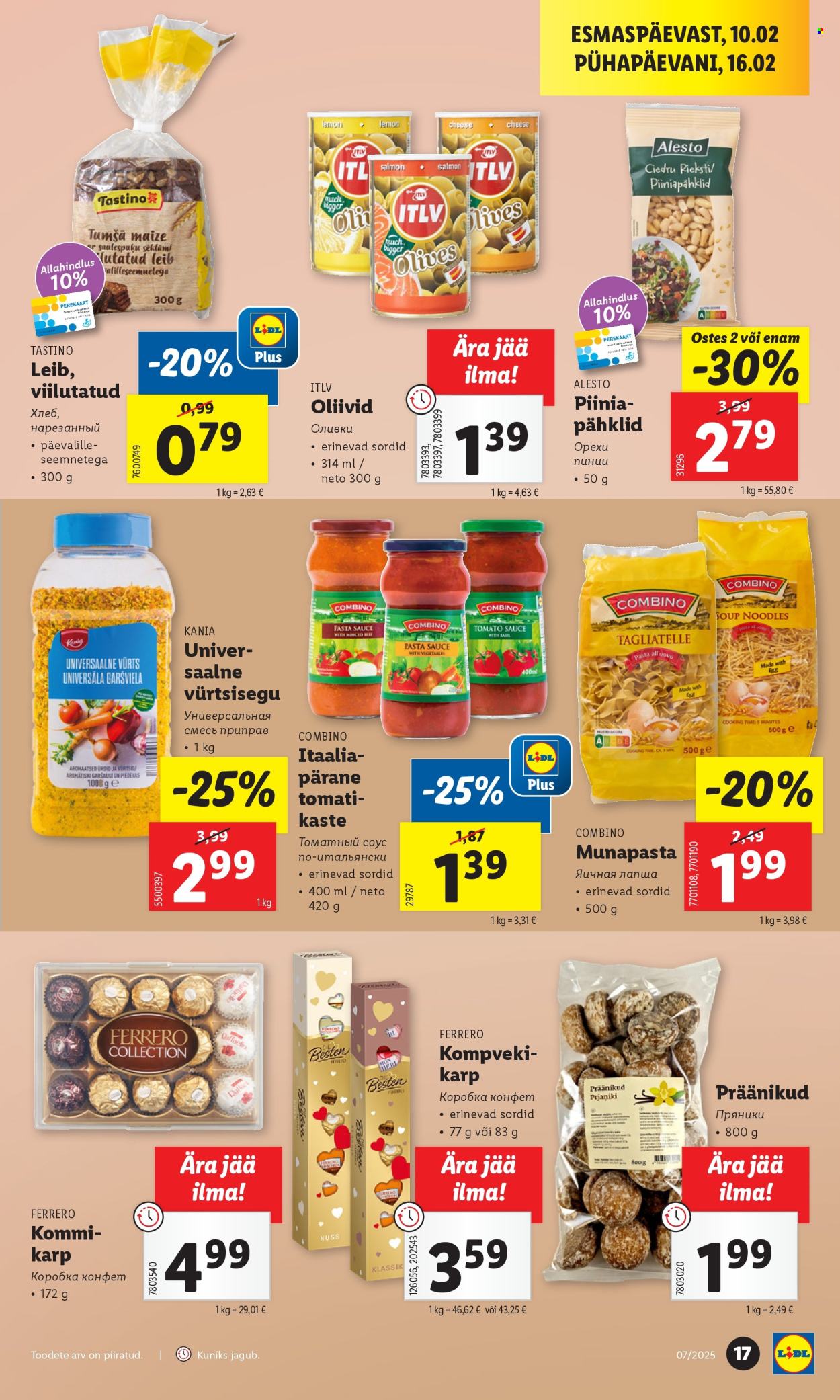 lidl - Lidl kliendileht - Kliendileht (10.02 - 16.02.2025) - page: 17