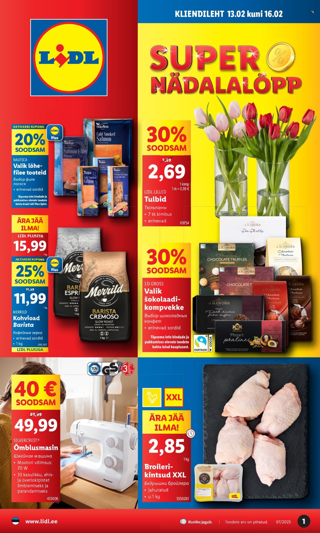 lidl - Lidl kliendileht - Kliendileht (13.02 - 16.02.2025)