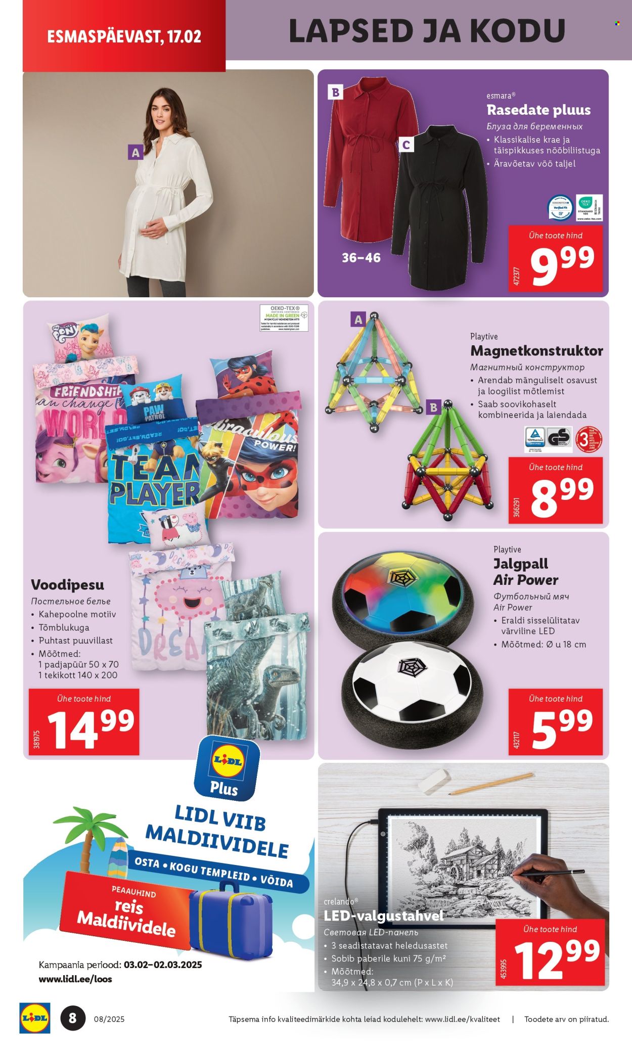 lidl - Lidl kliendileht - Tööstuskaupade pakkumised (17.02 - 23.02.2025) - page: 8