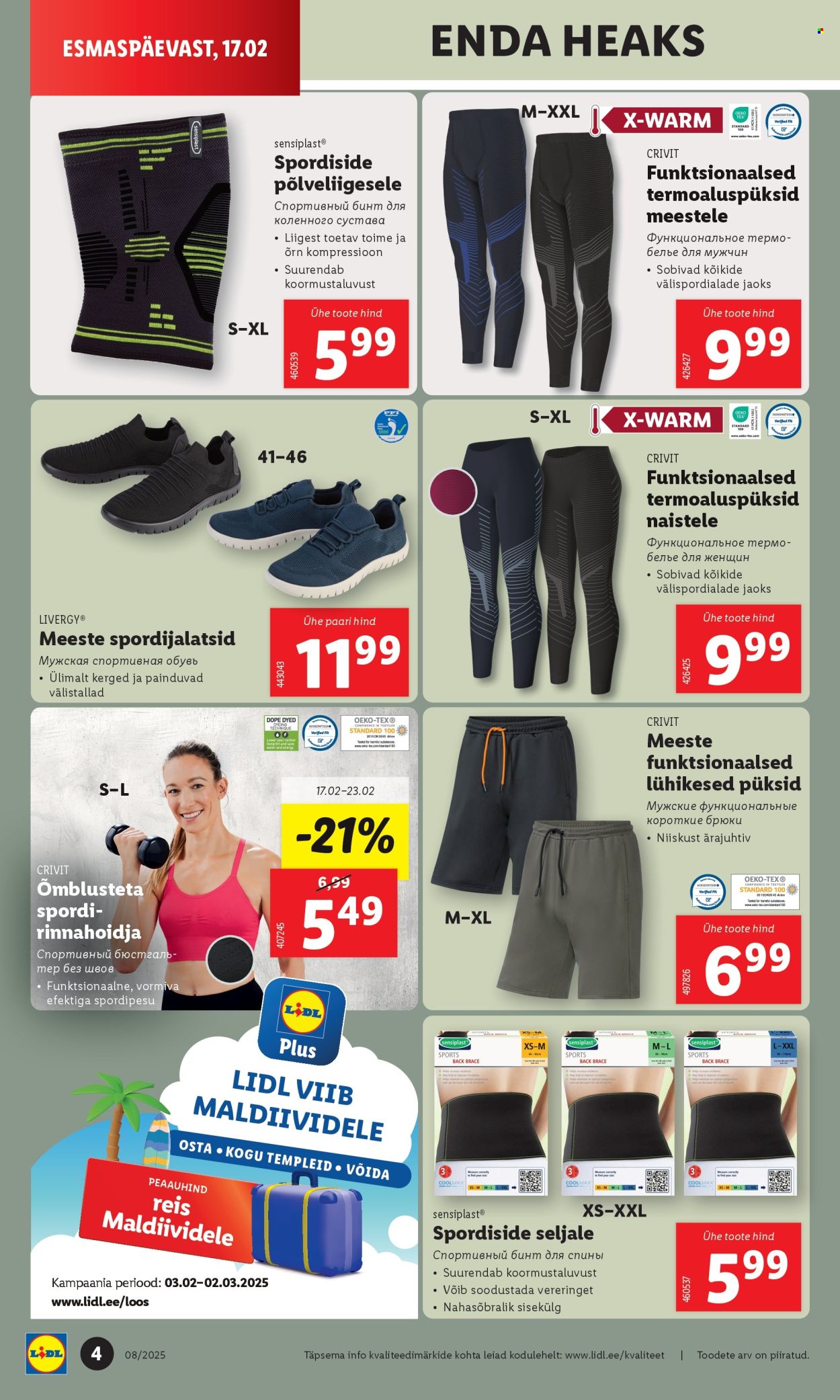 lidl - Lidl kliendileht - Tööstuskaupade pakkumised (17.02 - 23.02.2025) - page: 4