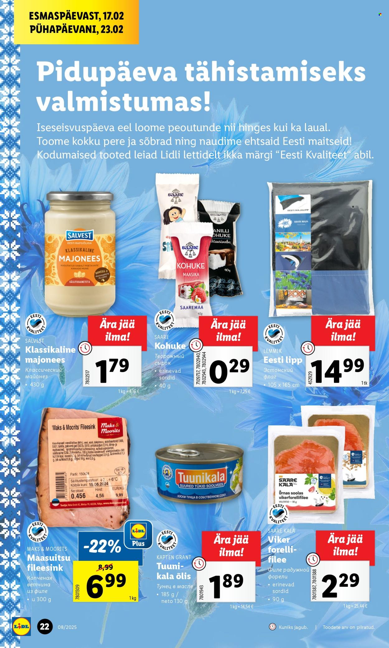 lidl - Lidl kliendileht - Kliendileht (17.02 - 23.02.2025) - page: 22