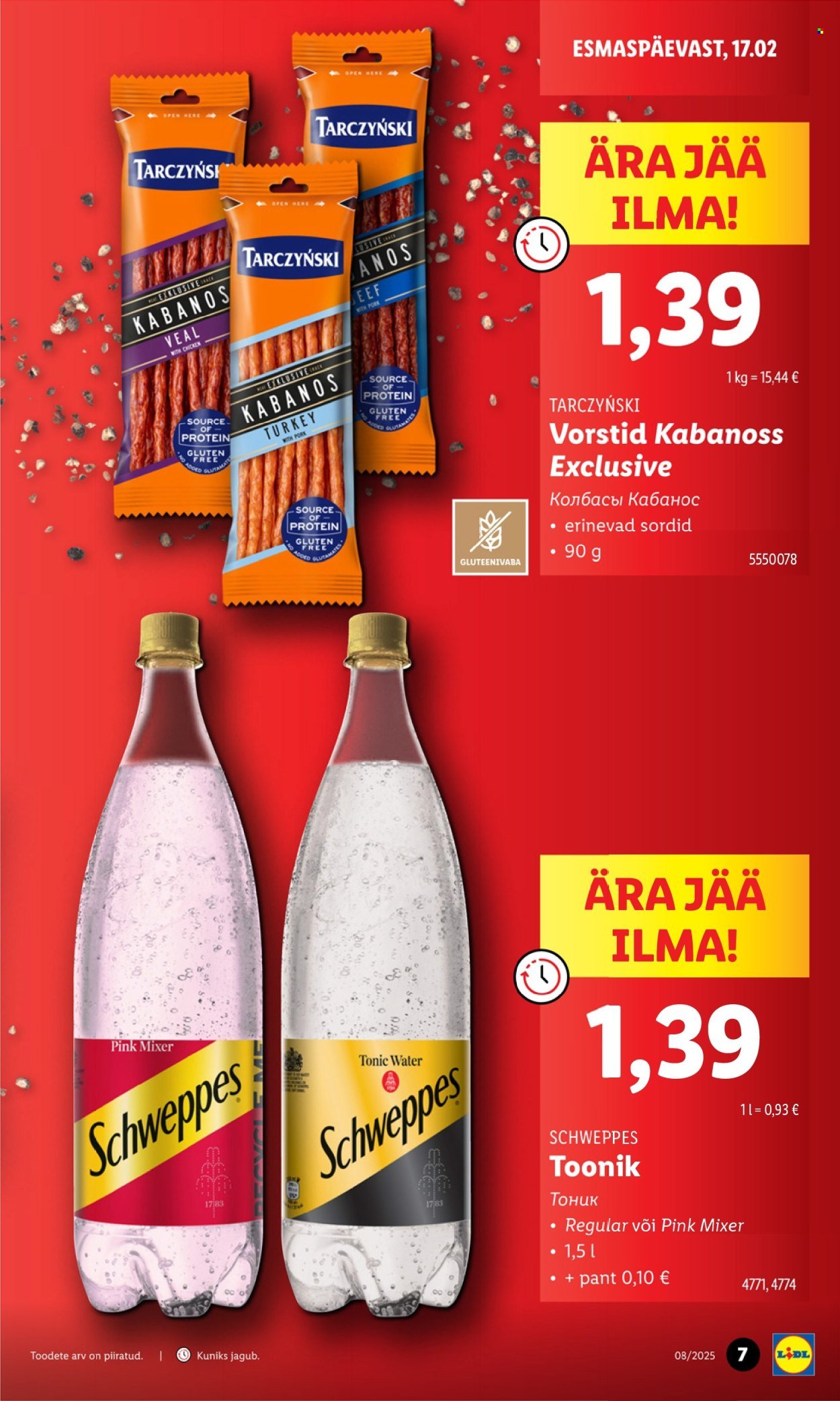 lidl - Lidl kliendileht - Kliendileht (17.02 - 23.02.2025) - page: 7