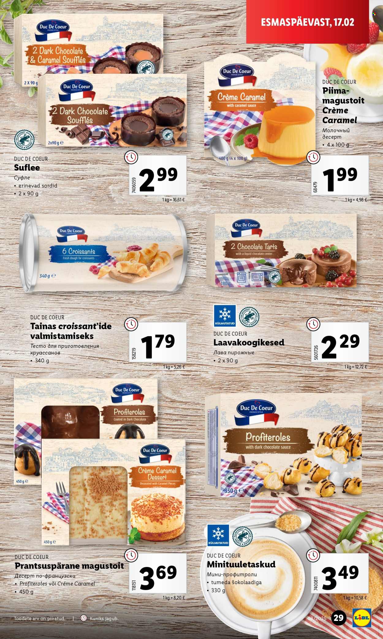 lidl - Lidl kliendileht - Kliendileht (17.02 - 23.02.2025) - page: 29