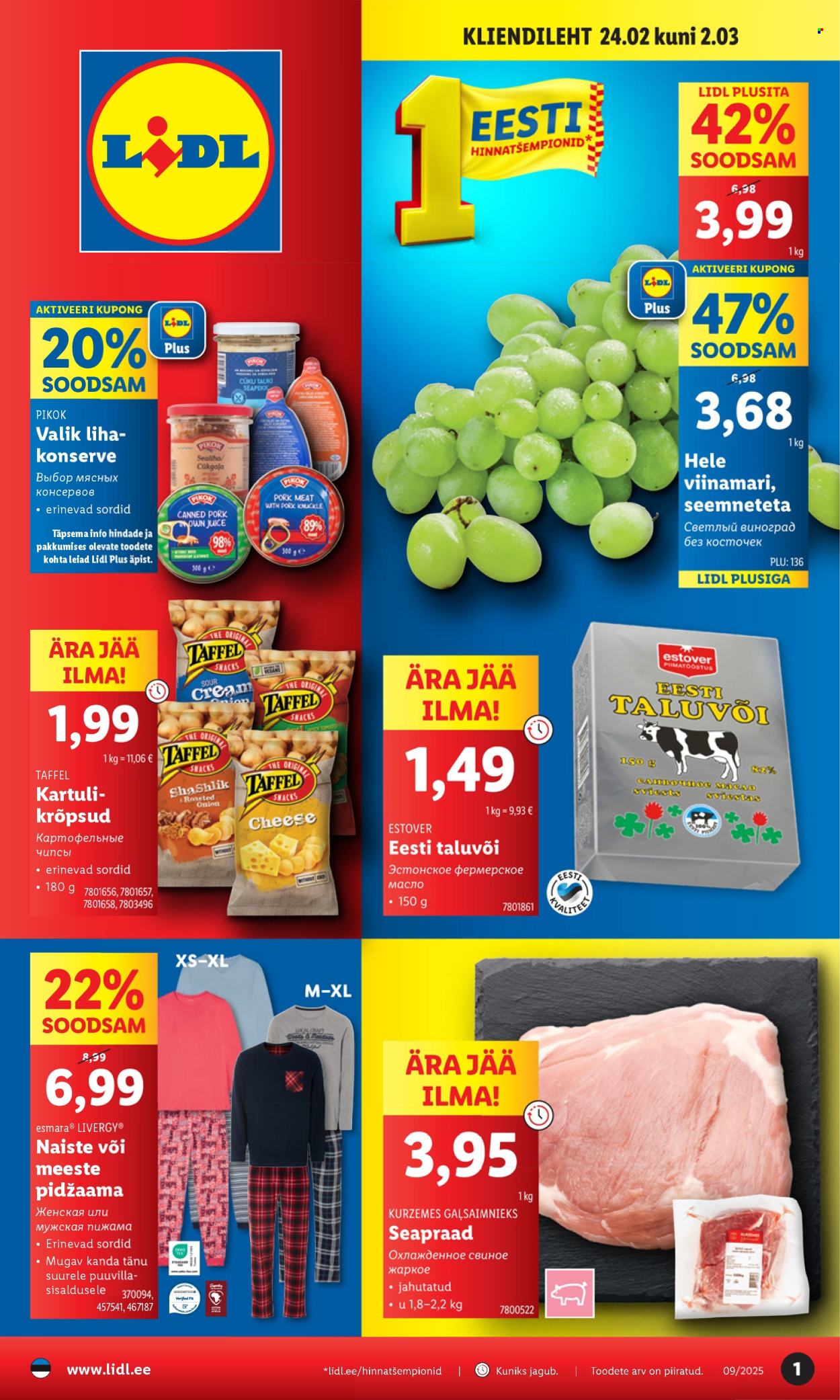 lidl - Lidl kliendileht - Kliendileht (24.02 - 2.03.2025)