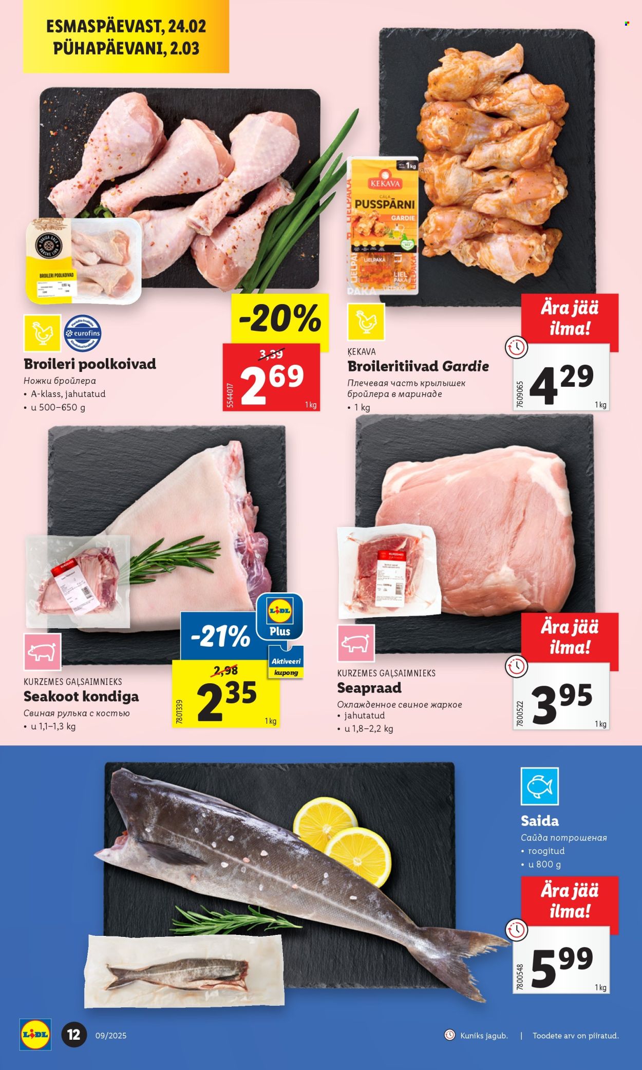 lidl - Lidl kliendileht - Kliendileht (24.02 - 2.03.2025) - page: 12