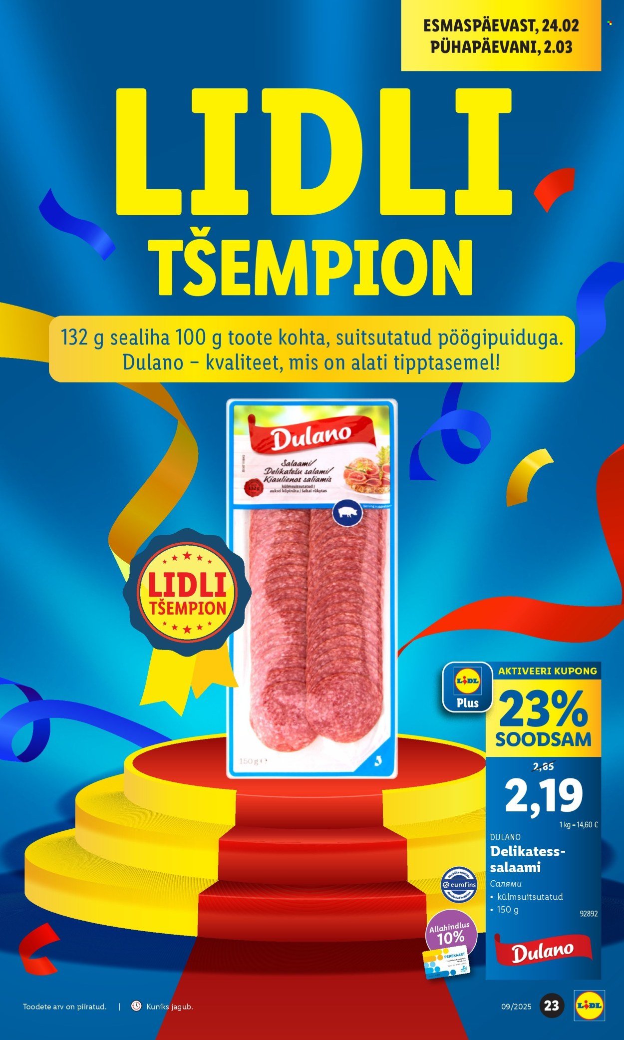 lidl - Lidl kliendileht - Kliendileht (24.02 - 2.03.2025) - page: 23