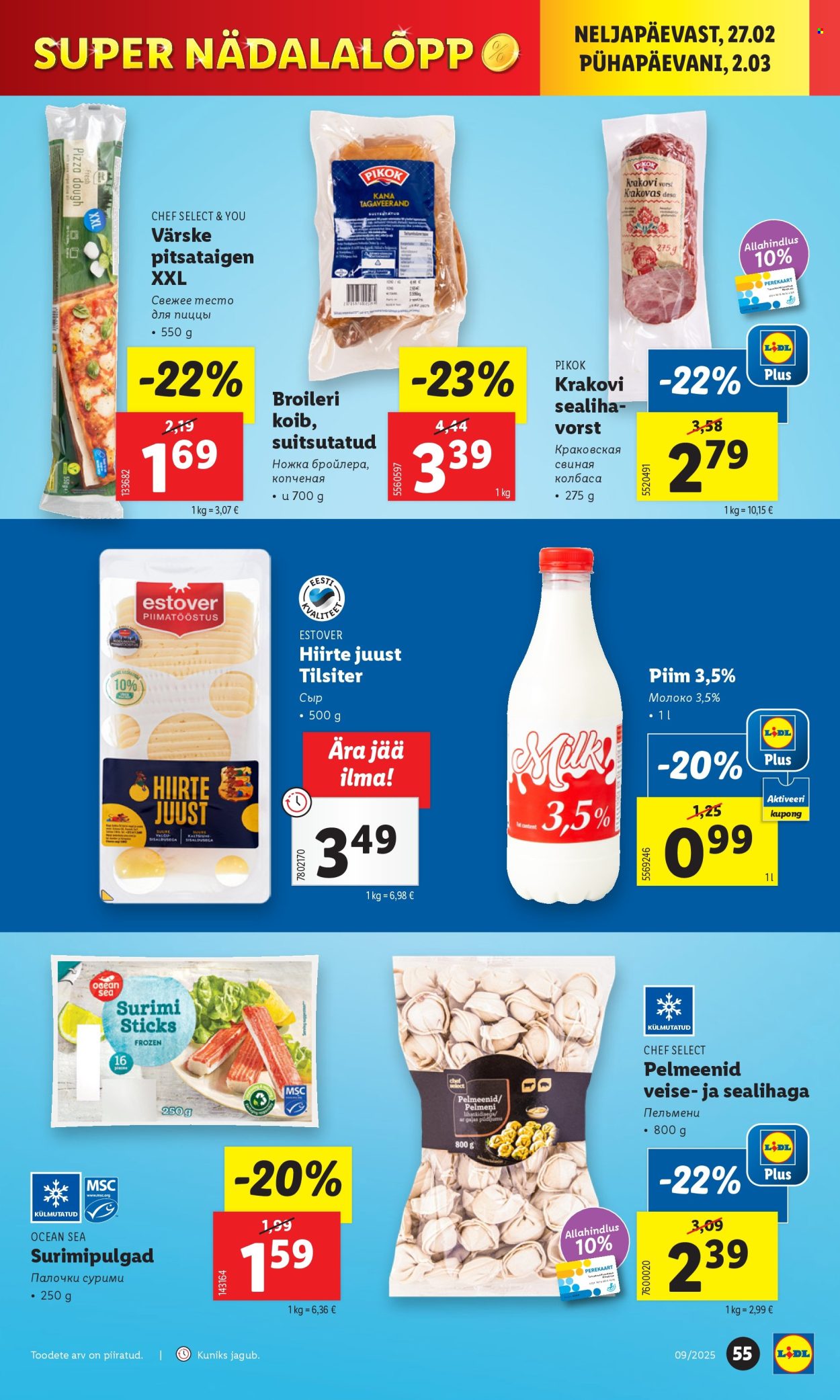 lidl - Lidl kliendileht - Kliendileht (24.02 - 2.03.2025) - page: 55