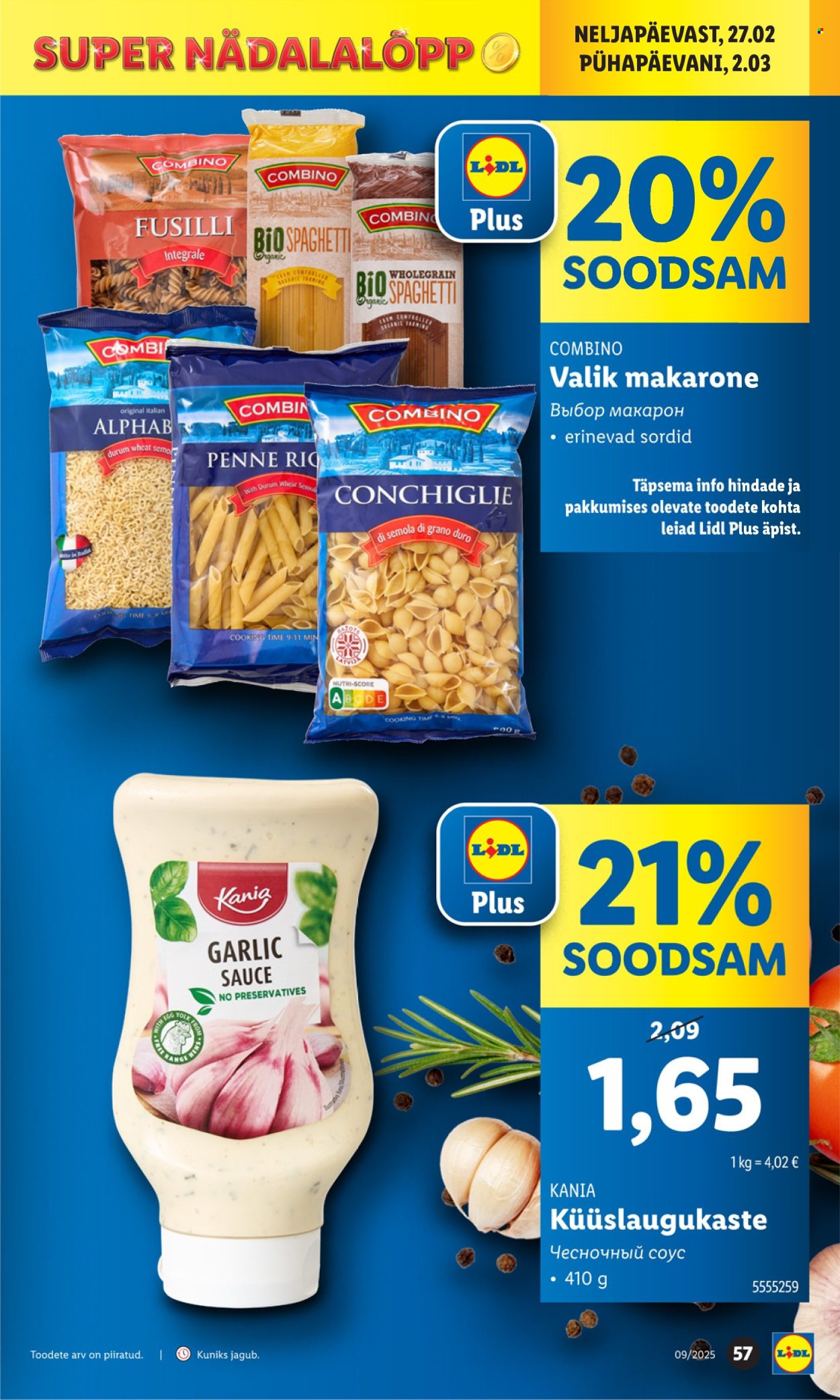 lidl - Lidl kliendileht - Kliendileht (24.02 - 2.03.2025) - page: 57