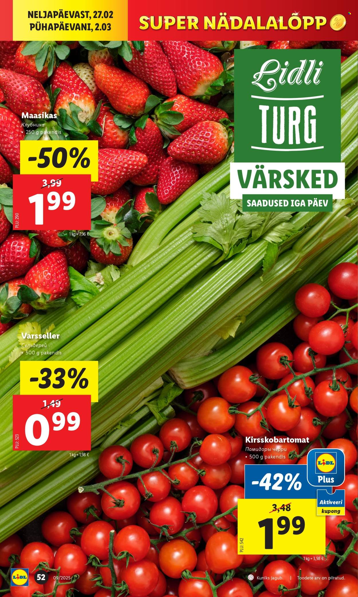 lidl - Lidl kliendileht - Kliendileht (24.02 - 2.03.2025) - page: 52