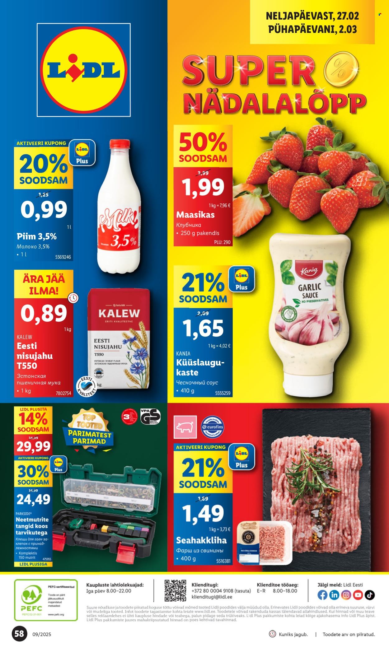 lidl - Lidl kliendileht - Kliendileht (24.02 - 2.03.2025) - page: 58