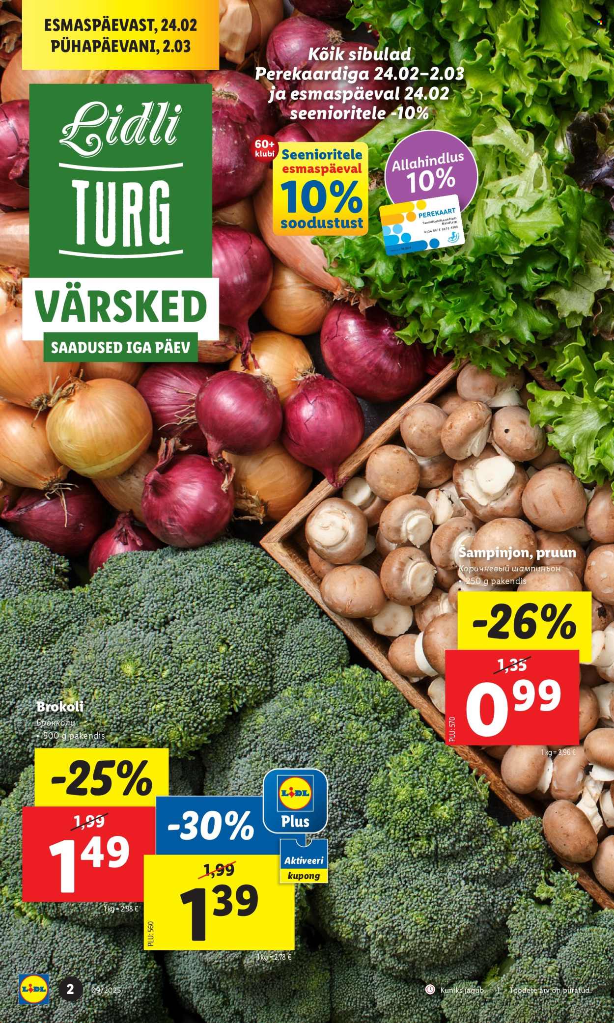 lidl - Lidl kliendileht - Kliendileht (24.02 - 2.03.2025) - page: 2