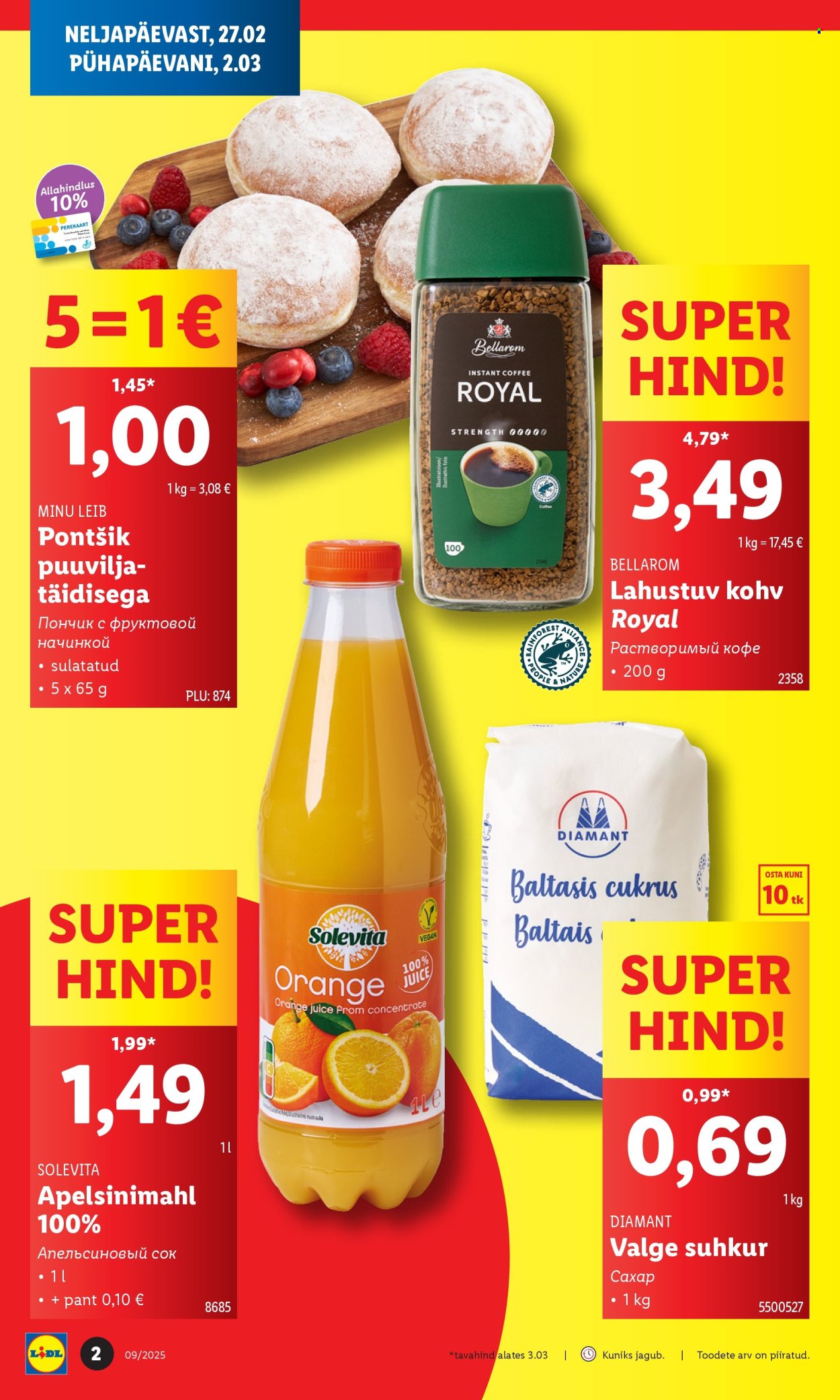 lidl - Lidl kliendileht - Võru (27.02 - 2.03.2025) - page: 2