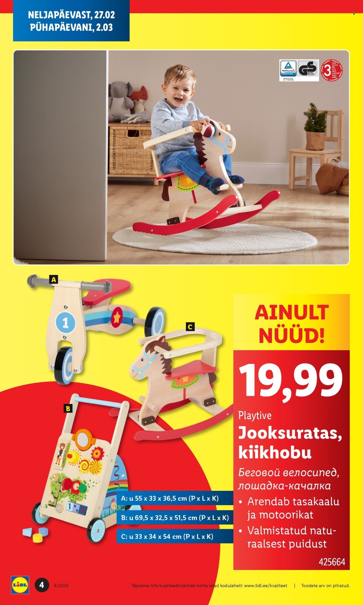 lidl - Lidl kliendileht - Võru (27.02 - 2.03.2025) - page: 4