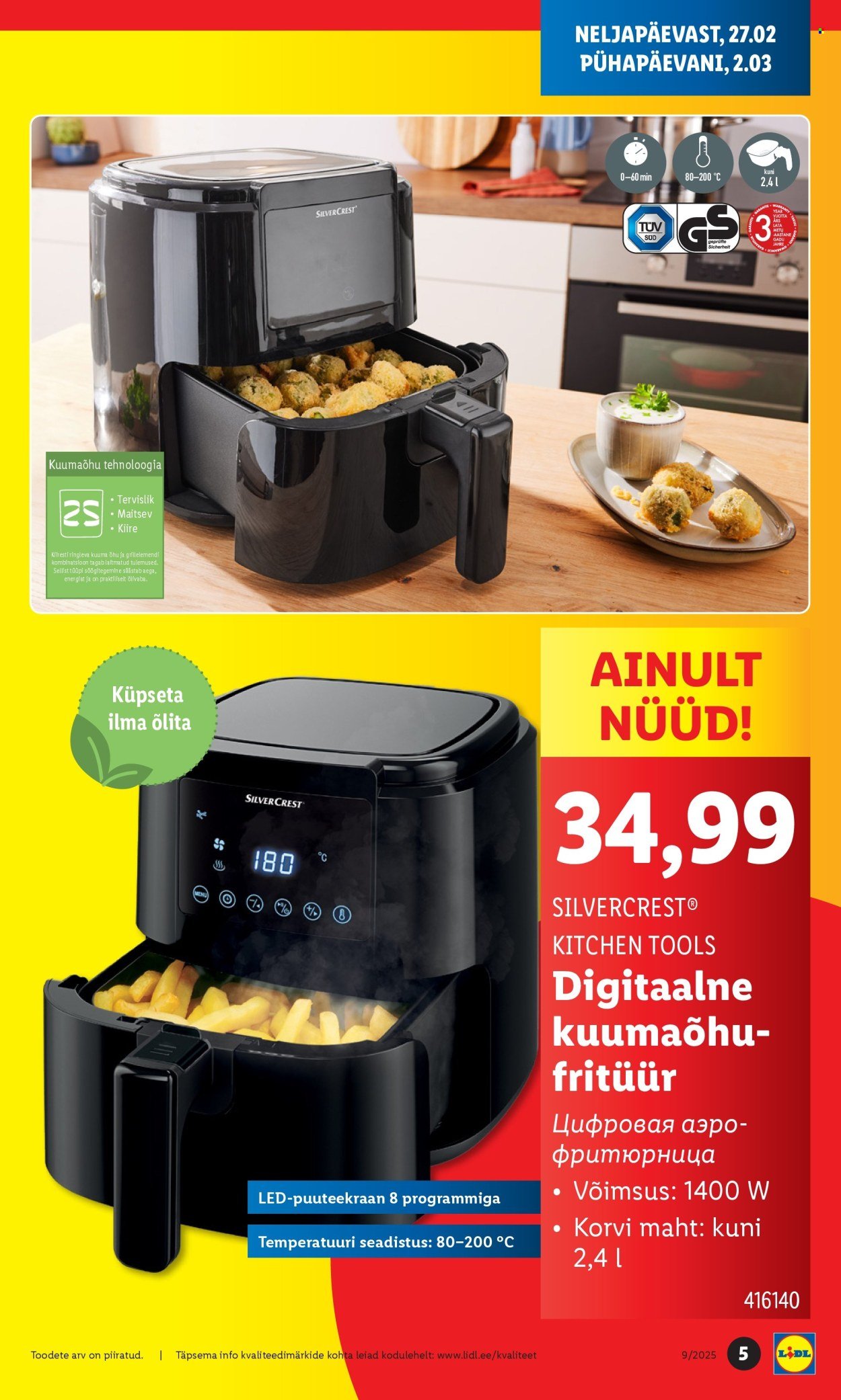 lidl - Lidl kliendileht - Võru (27.02 - 2.03.2025) - page: 5