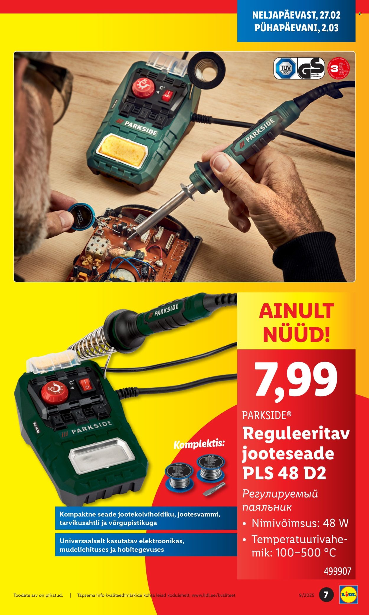 lidl - Lidl kliendileht - Võru (27.02 - 2.03.2025) - page: 7