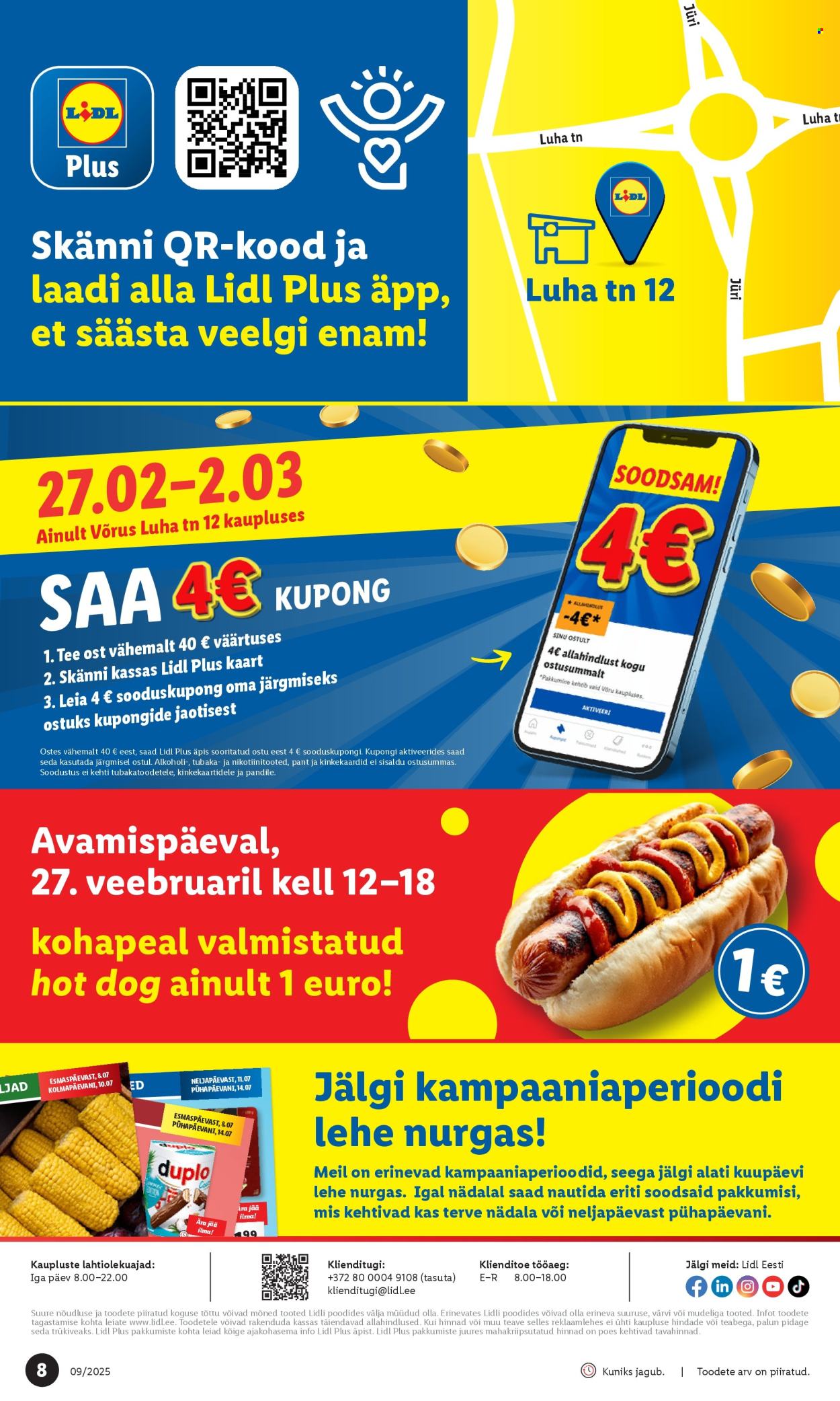 lidl - Lidl kliendileht - Võru (27.02 - 2.03.2025) - page: 8