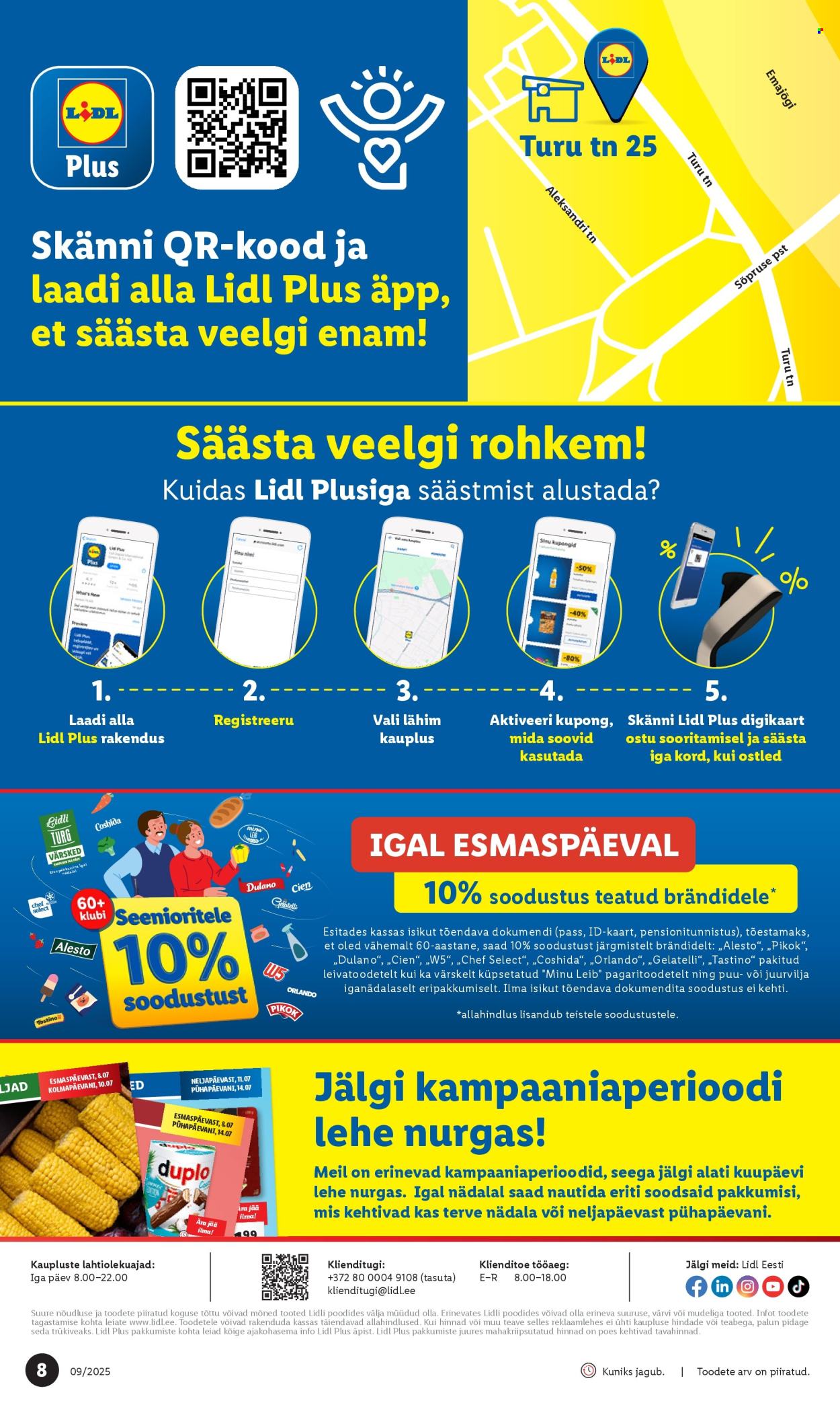 lidl - Lidl kliendileht - Tartu, Kesklinn (24.02 - 2.03.2025) - page: 8