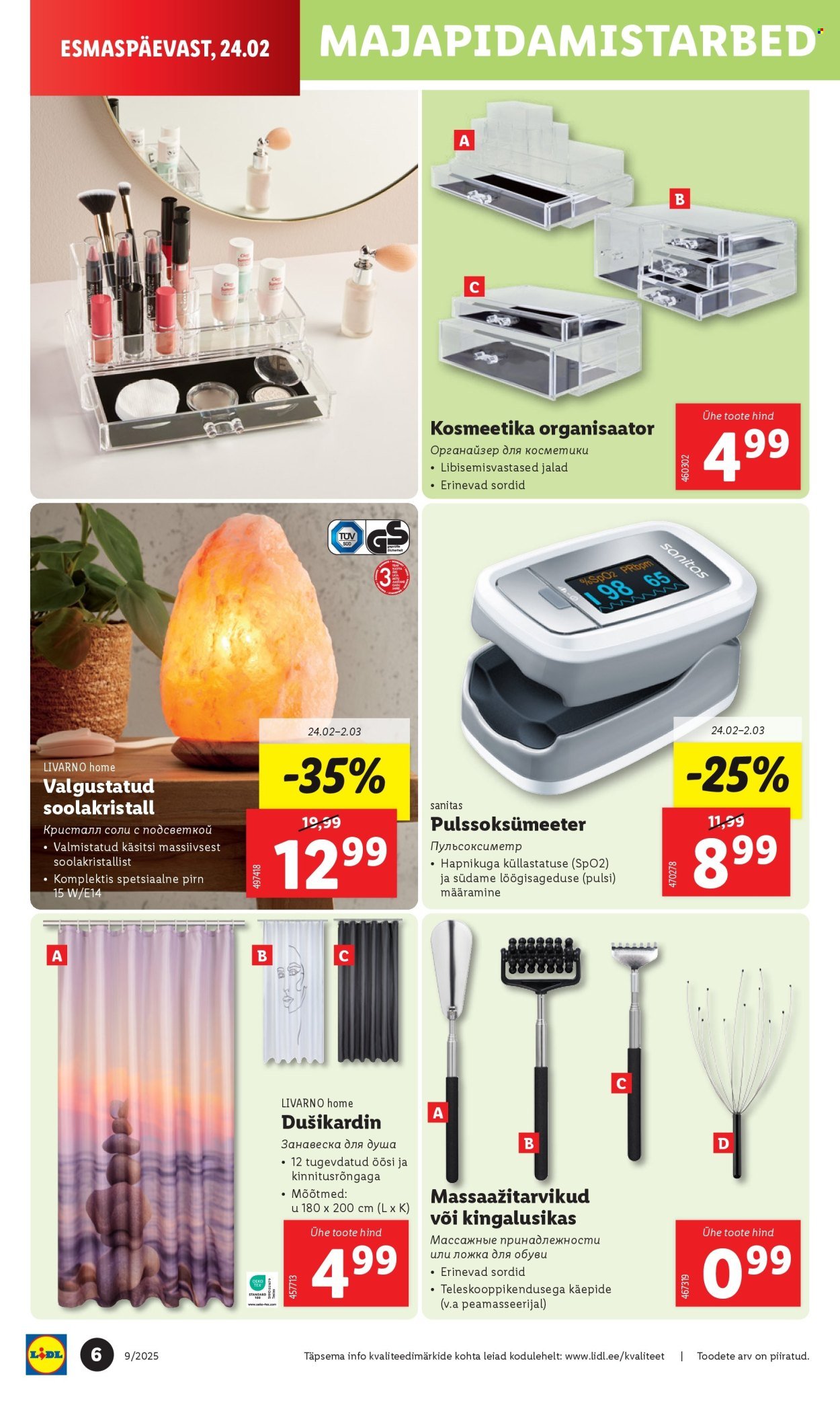 lidl - Lidl kliendileht - Tööstuskaupade pakkumised (24.02 - 2.03.2025) - page: 6